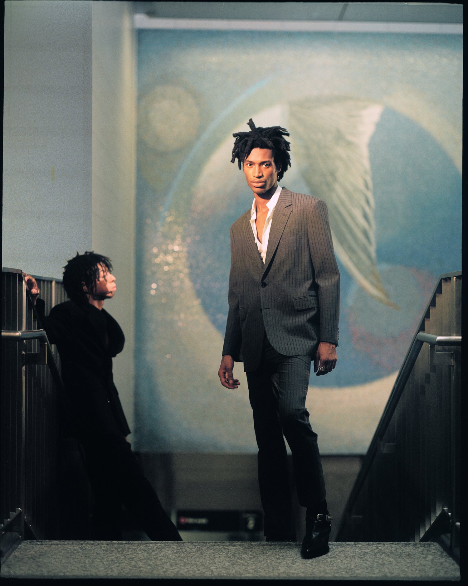 FLAUNT Magazine featured my Metro murals in Issue #183: Emotional Rescue, 'A Tap Card to the Future | Embracing South LA’s New Crenshaw Corridor K Line via Art, Community, and a Touch of Fashion.'