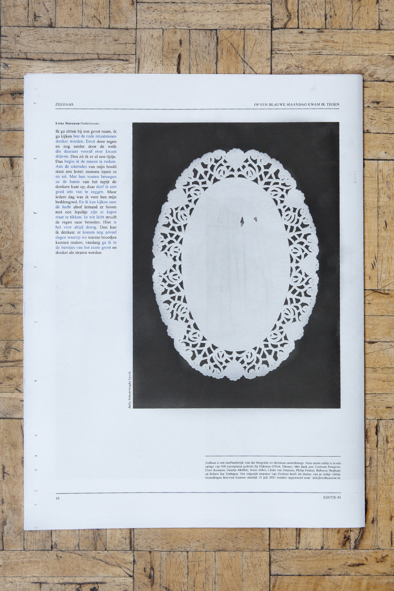 Fotografie- en poeziëtijdschrift ∙ Zine ∙ Drukwerk