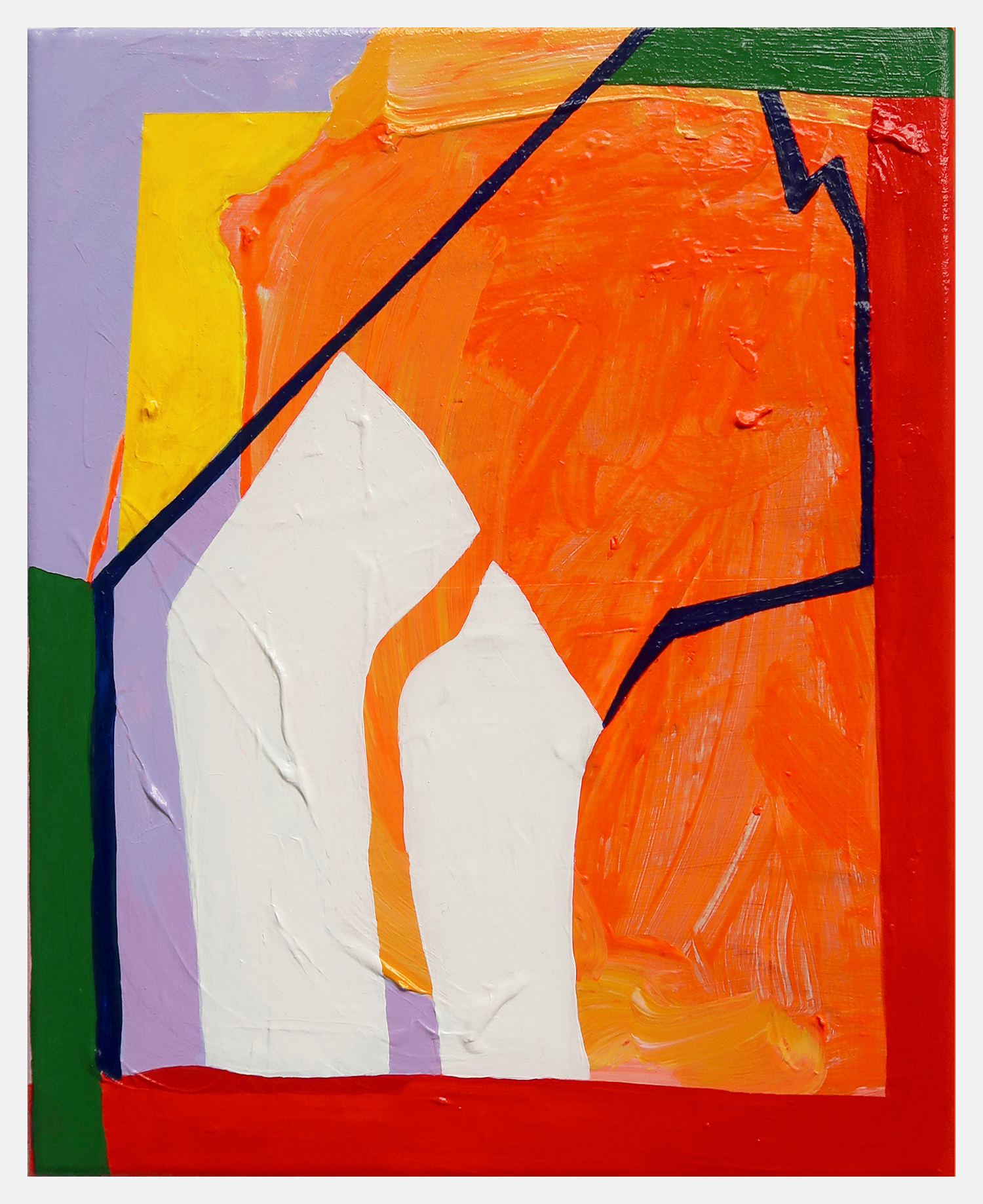 Untitled 568, 2021, Acrylic on canvas, 30x24cm