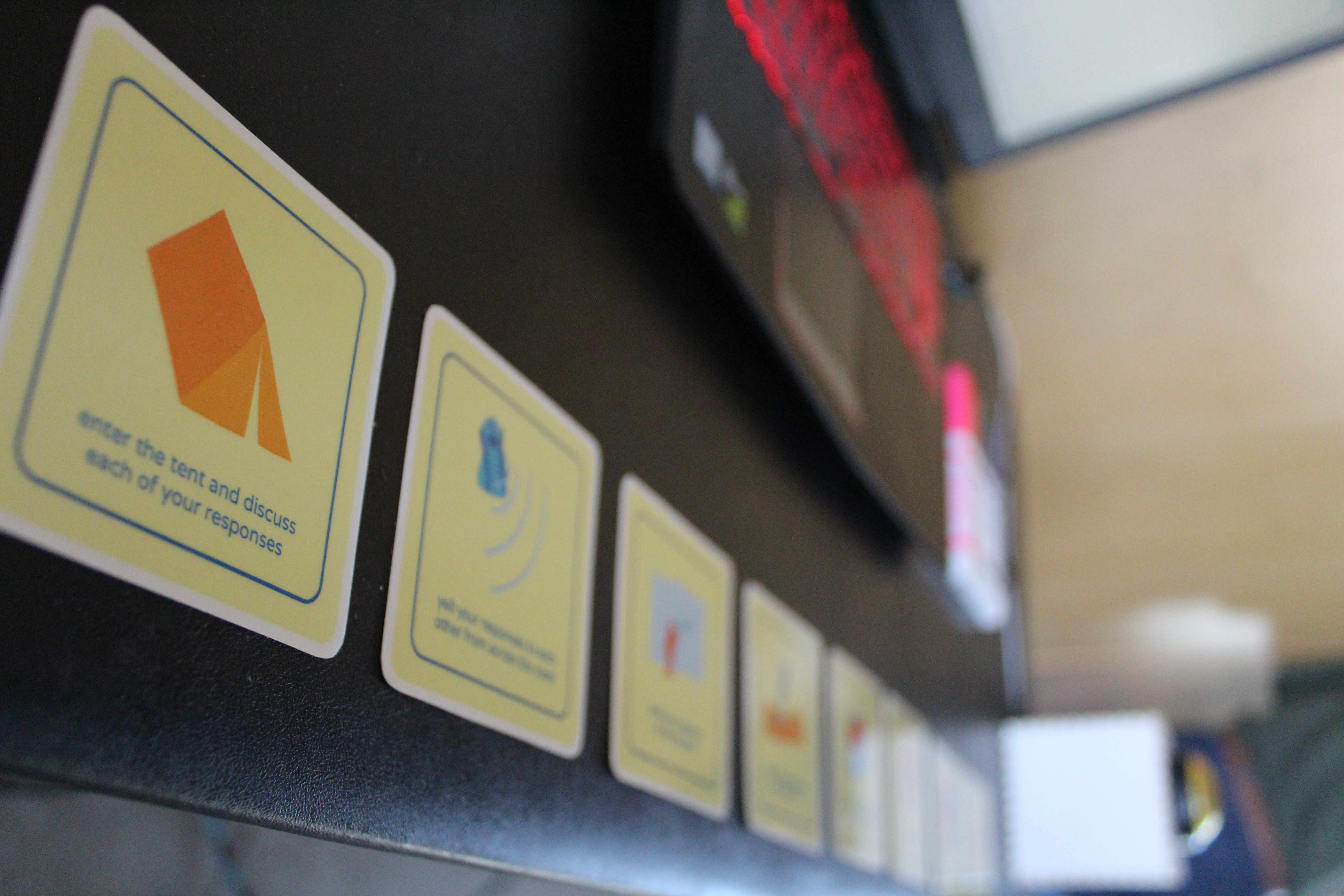 response cards from Distance Disclosure
