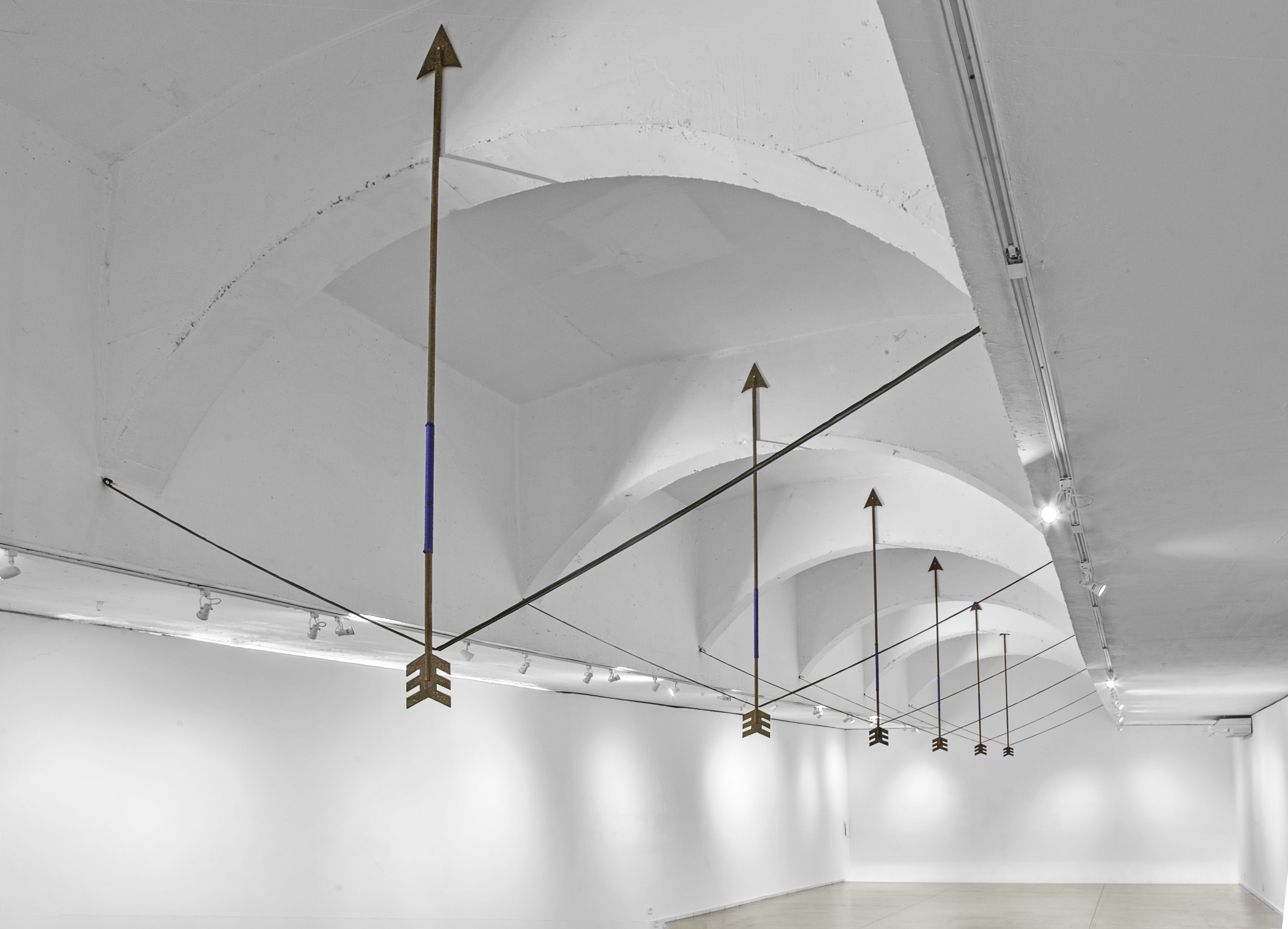 REARMING NATUREIron, rubber and rope. 400 m². 2022