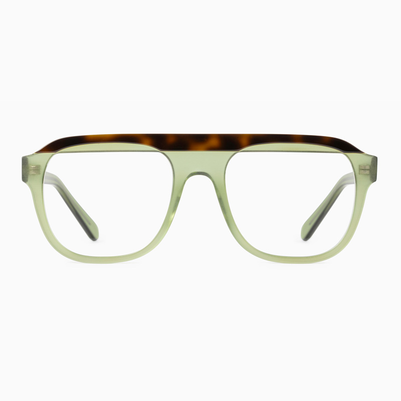 ︎︎︎BRIXXX havana/green glass