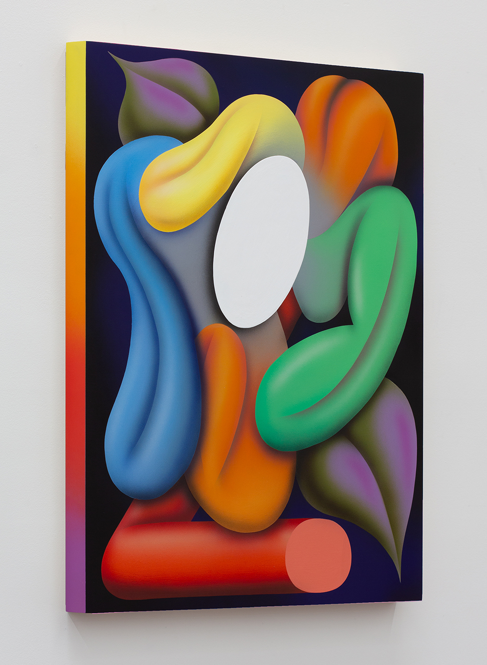 Void Flower, 2020 Acrylic on panel, 24&rdquo; ︎ 30&rdquo;