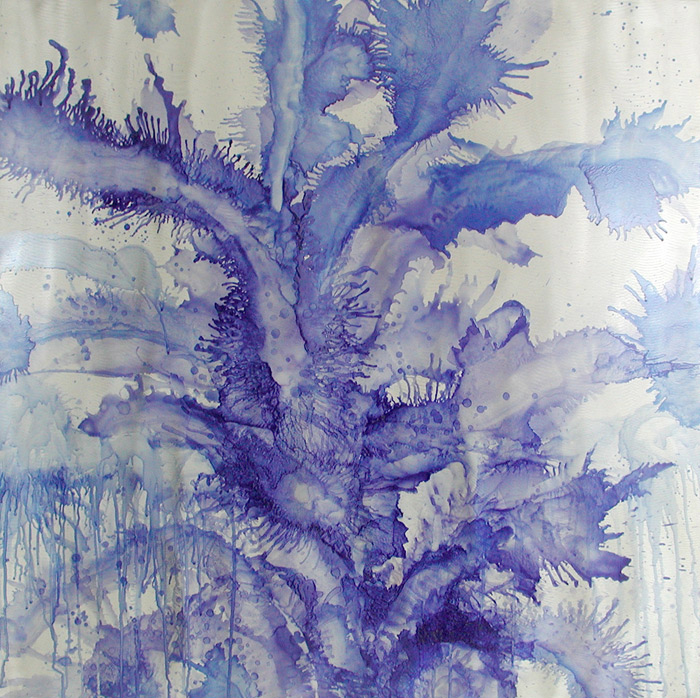 Fitzcarralda 32, 2002, oil on aluminum, 48x48 in