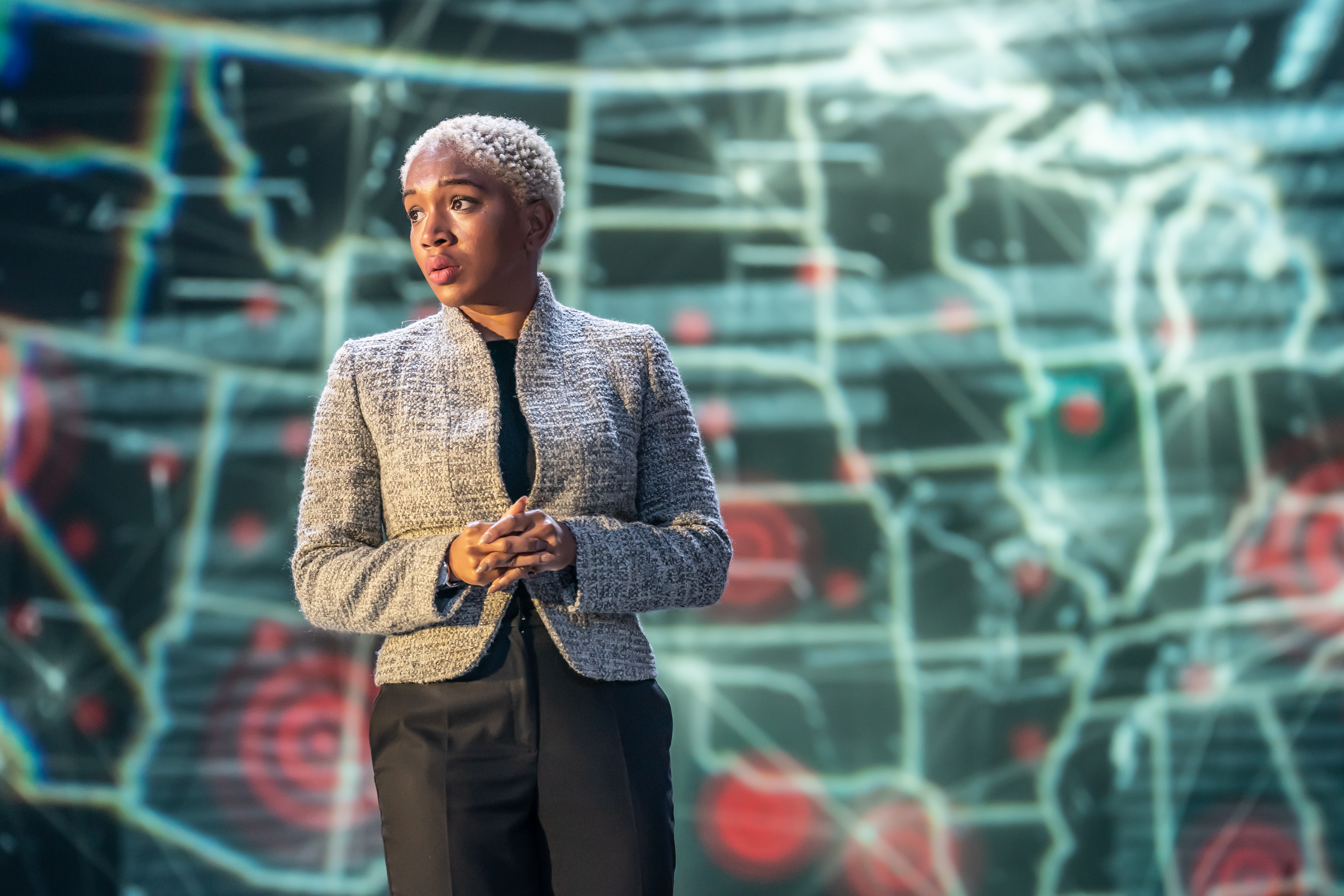 The 47th, Cherelle Skeete, Old Vic Theatre, Photograph by Marc Brenner