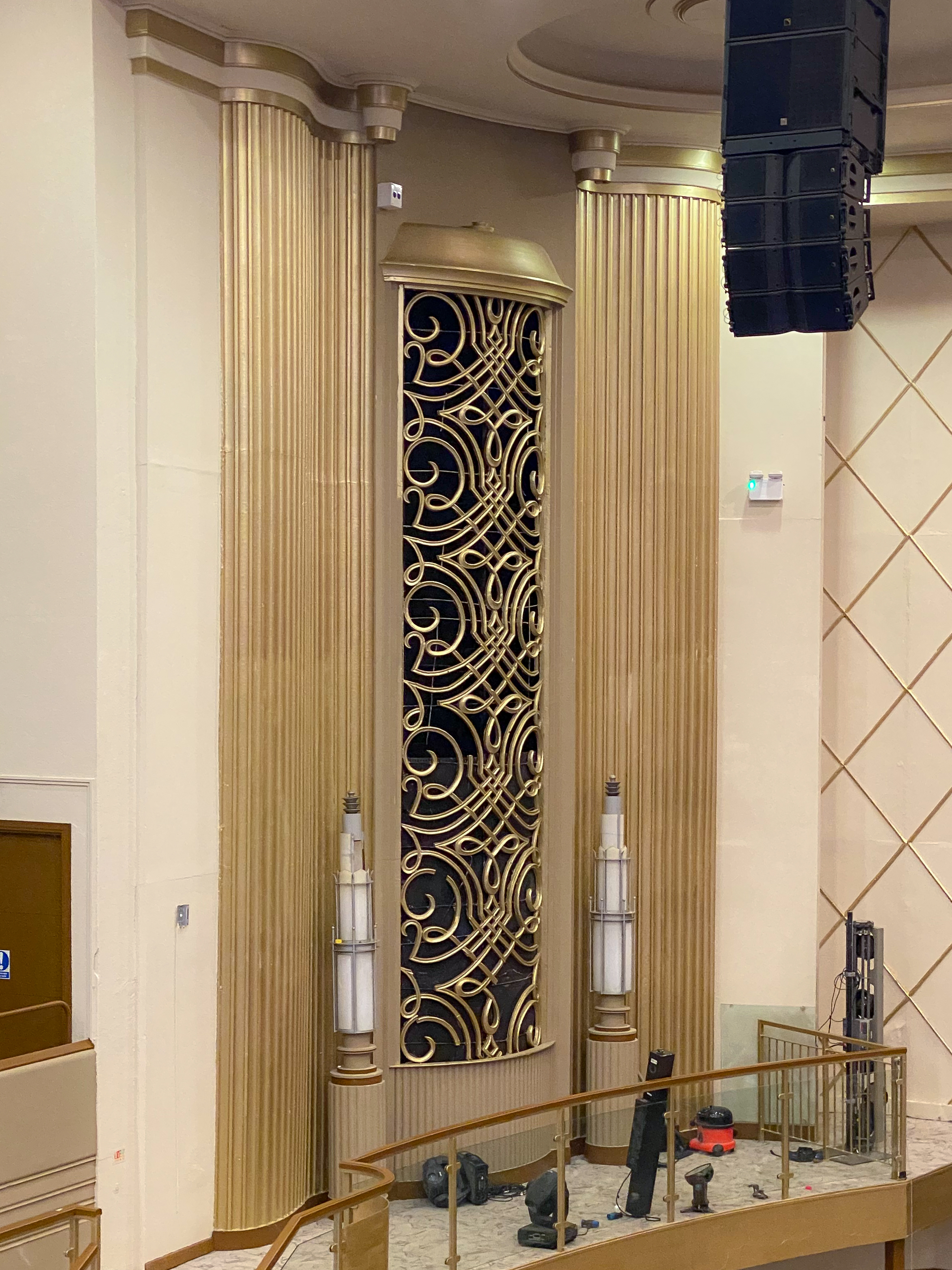 Wall Detail The Redeemed Christian Church of God House of Praise, Former Regal Cinema, 1939, Camberwell, London. Photo credit: Sirj Photography