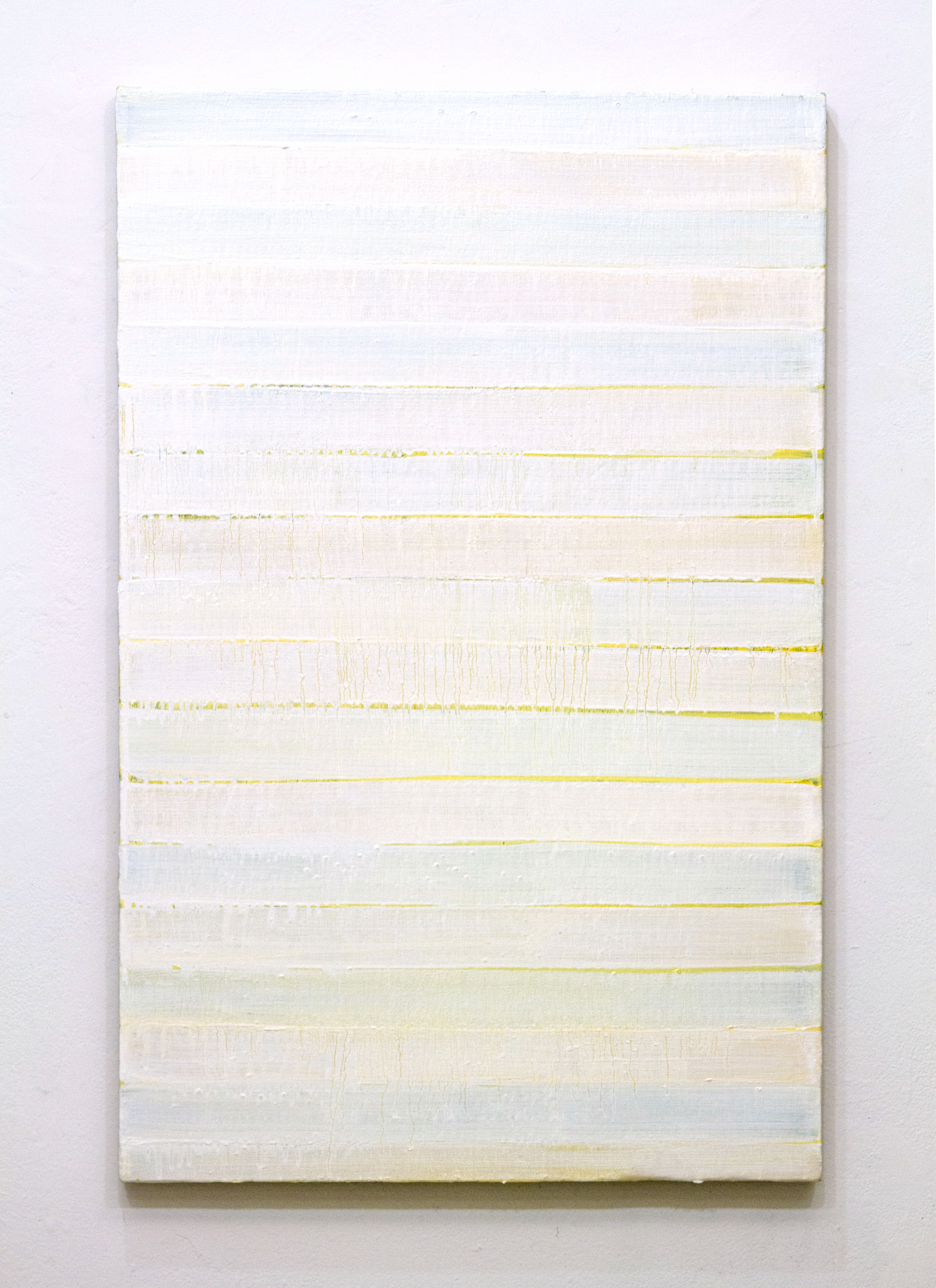 Westerly Surface, 2017, 22"x36", Oil on canvas