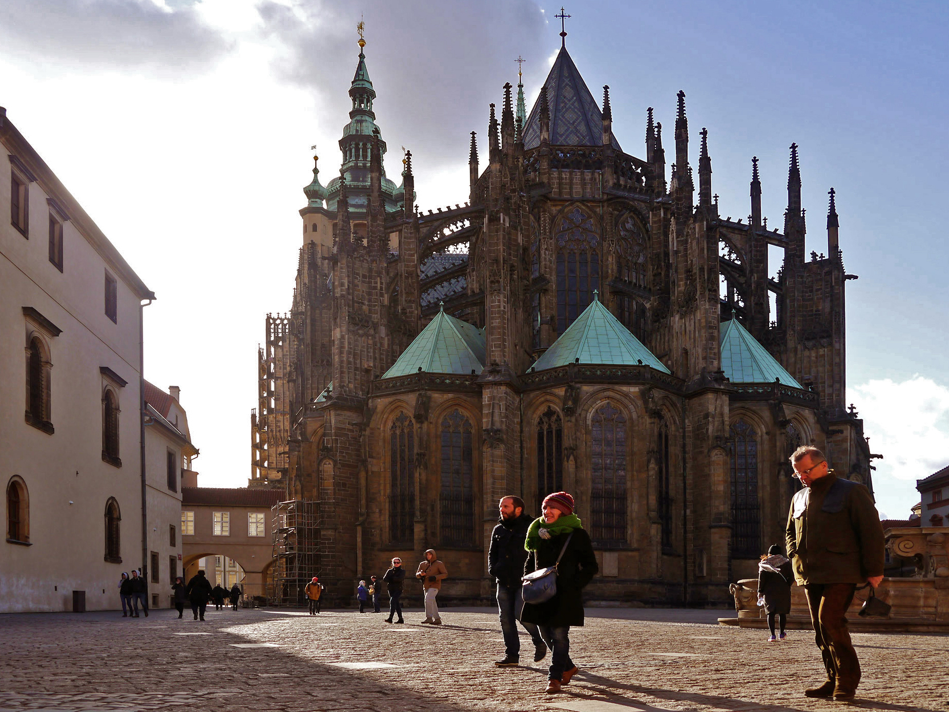 Rear of St. Vitus Cathedral