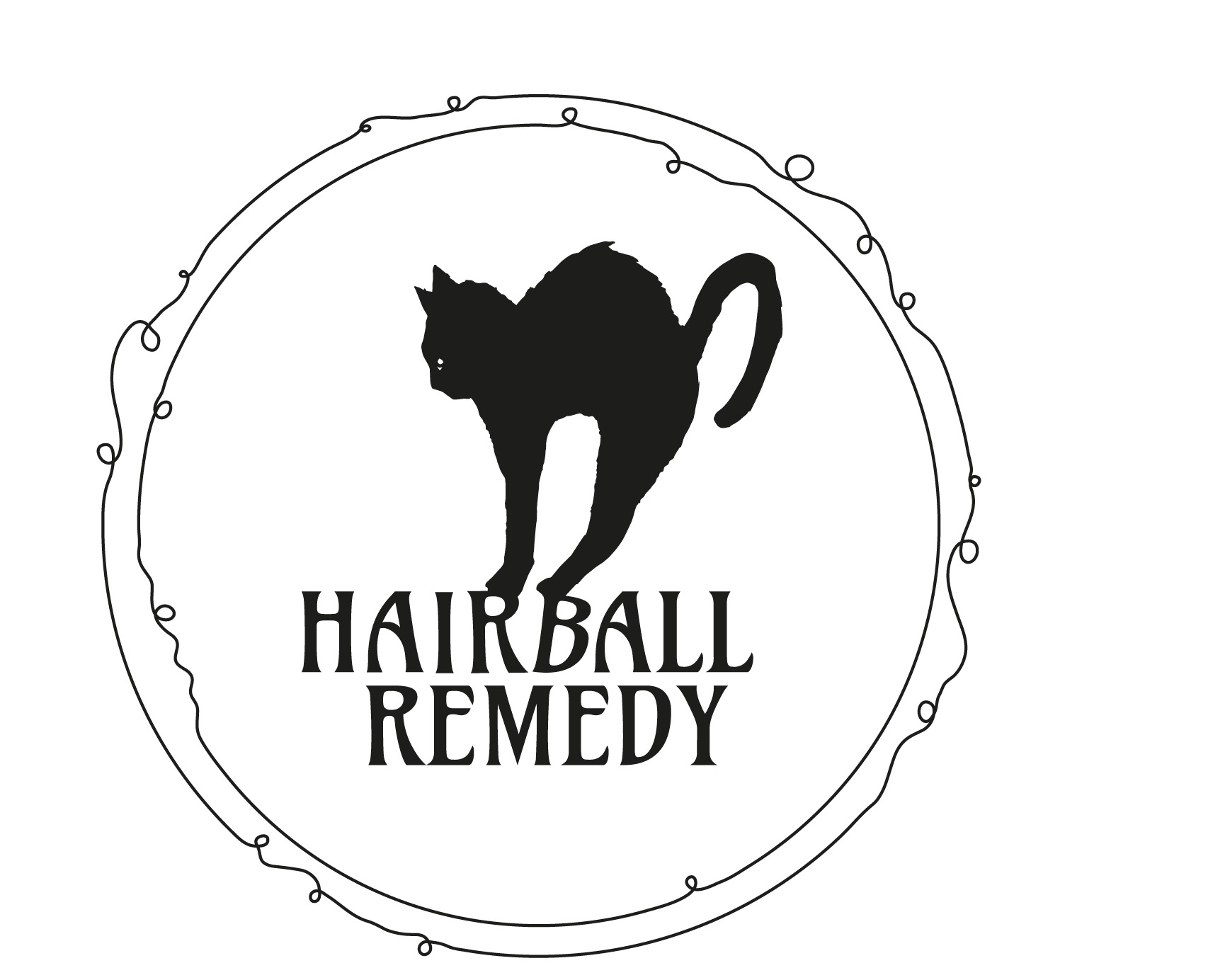 Hairball Remedy Logo Design Dorothea Schubert
