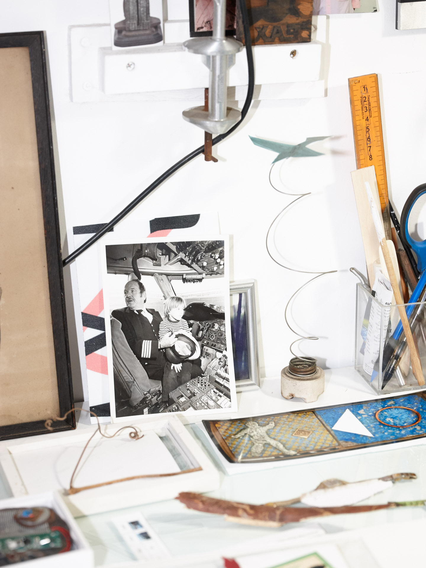 Details, Jesse Livingstone's Studio, Mid-City, Los Angeles, January 2022.