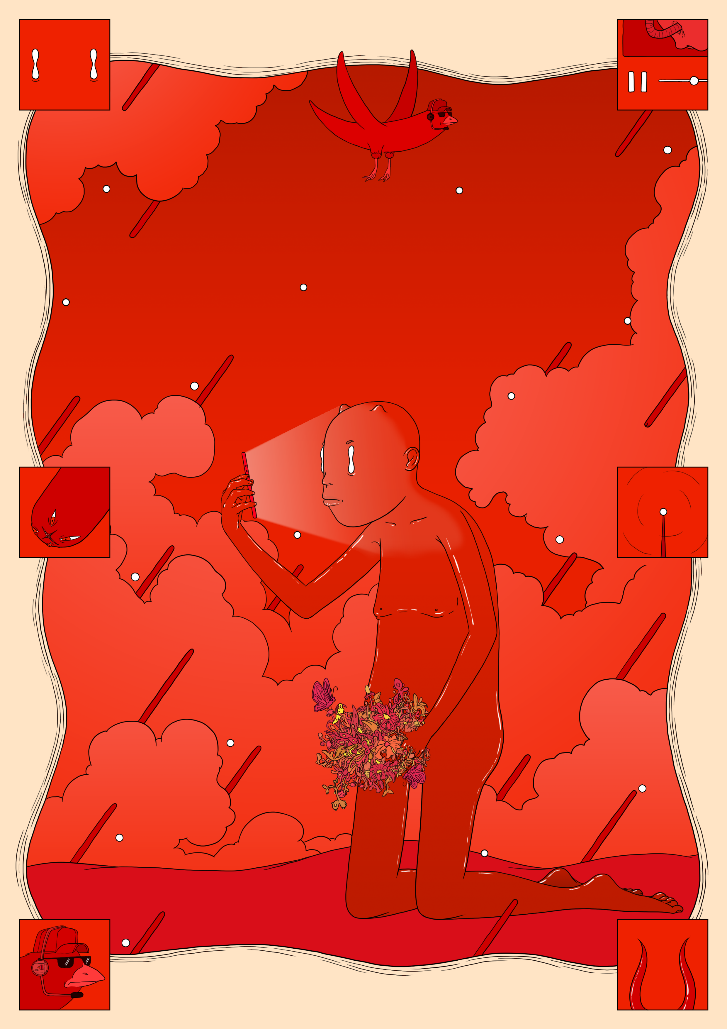 Out of Line Coloring Book