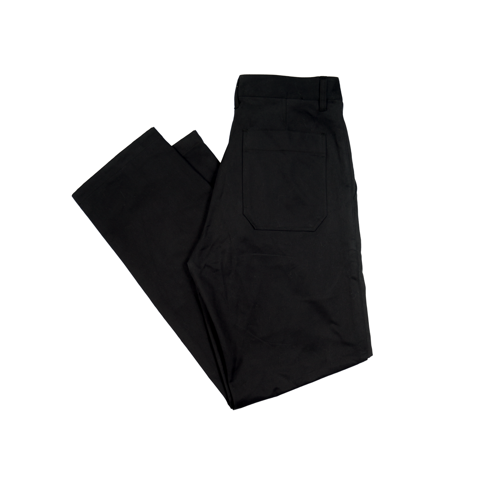 Fluid drill tailored pant in black