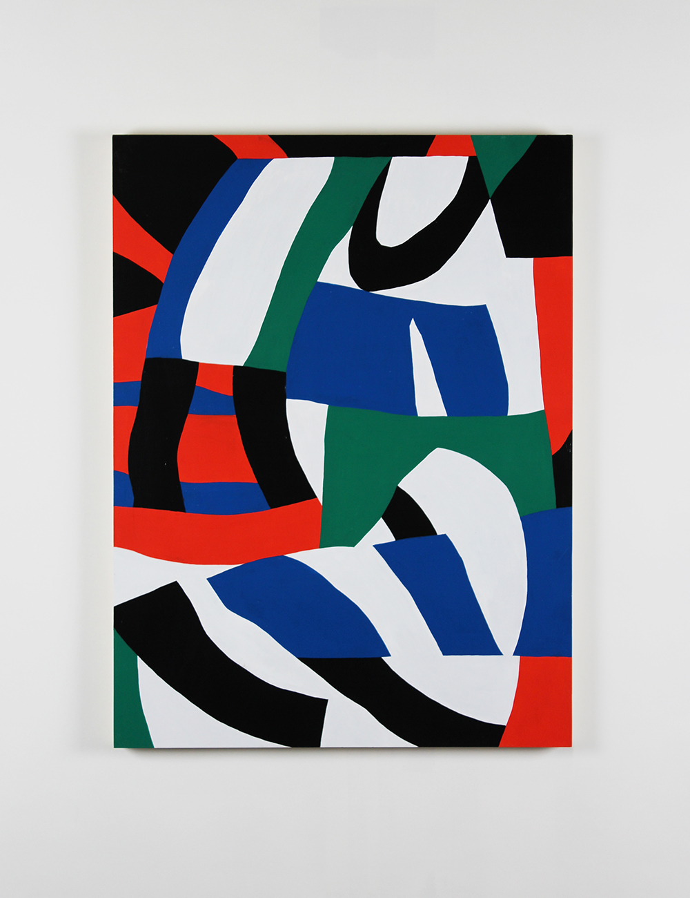 Untitled, Arcylic on plywood panel, 60x80cm, 2018