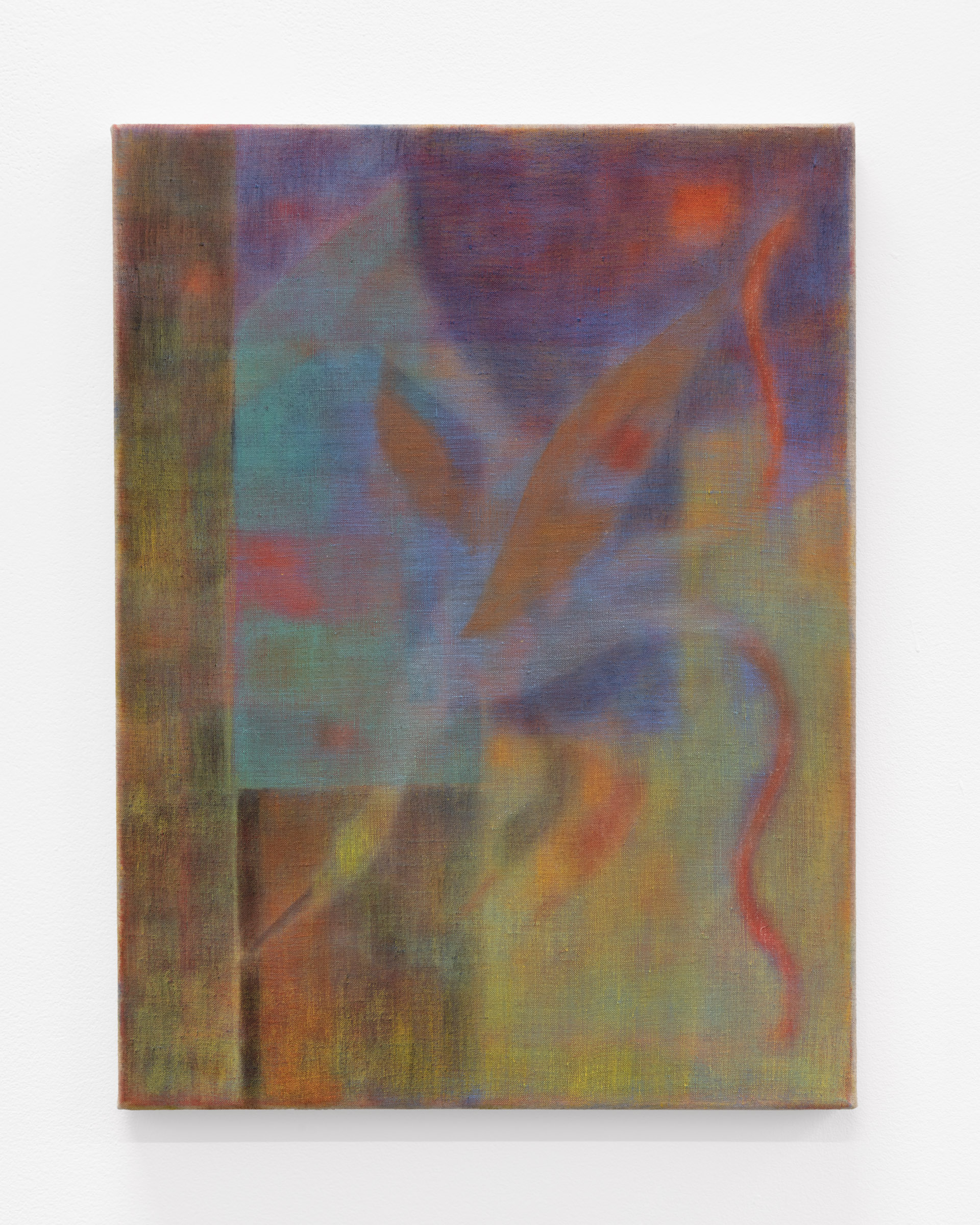 Slit, 12 x 16 inches, oil on linen, 2022