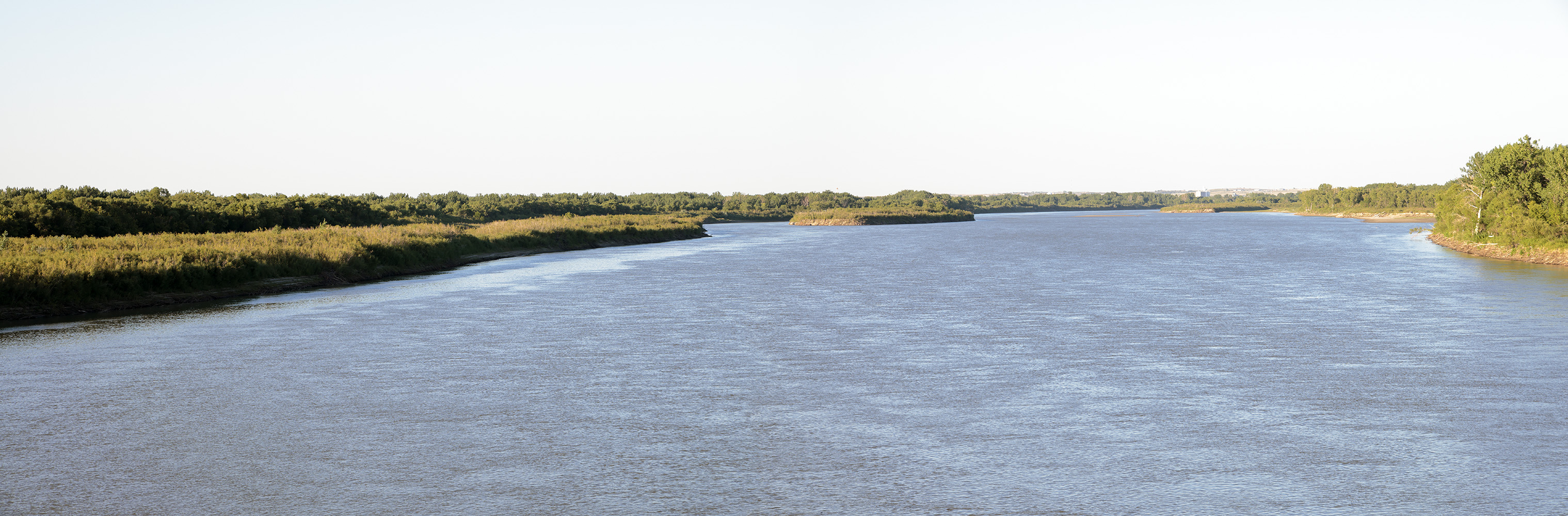 Missouri River; south of Williston, ND