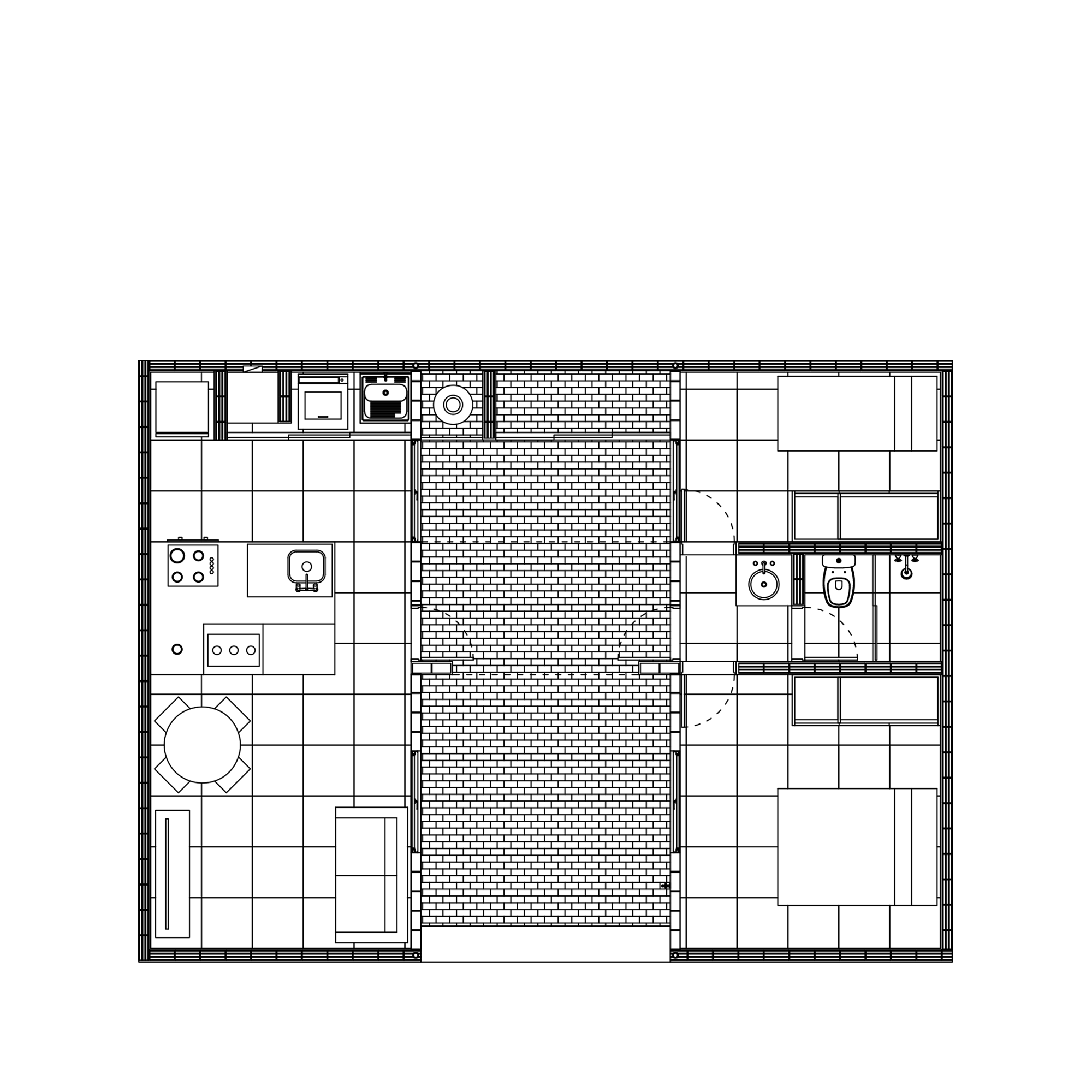 Casa em Cachoeira Paulista  Cachoeira Paulista, Brasil, 2023. Projeto em construção.  1/2