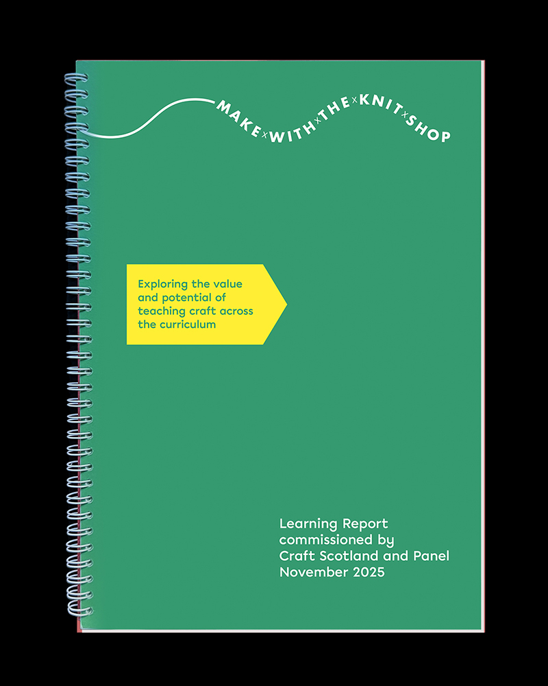 Crafts in schools initiative MAKE Scotland 