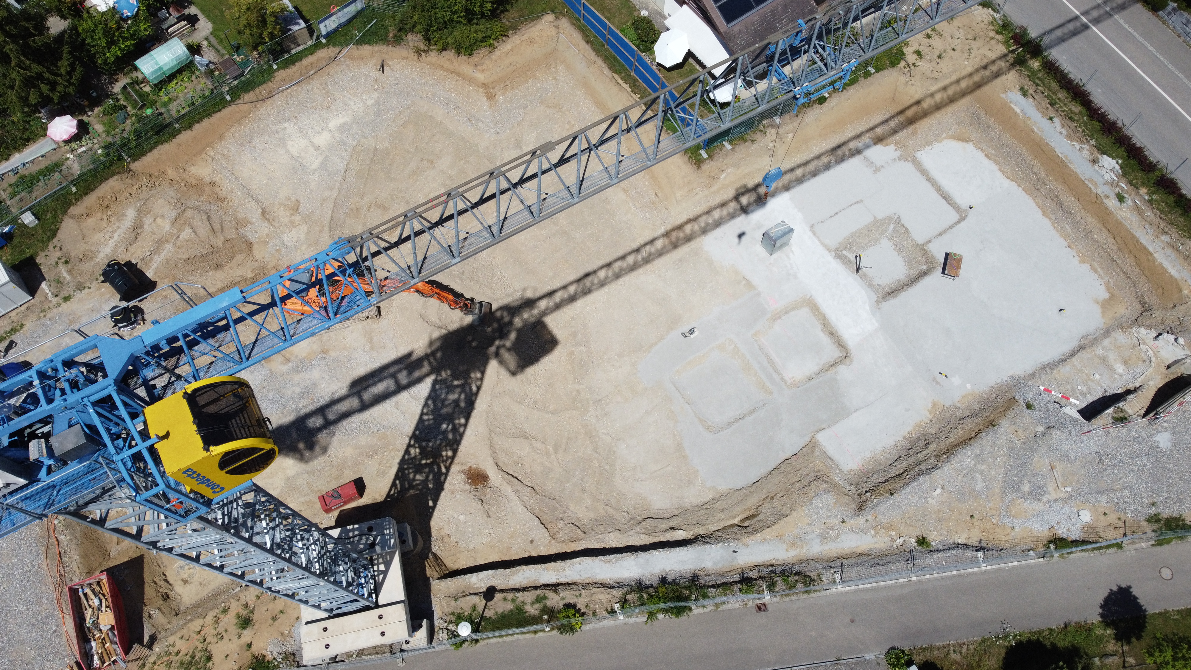 Baustelle Juli 2022