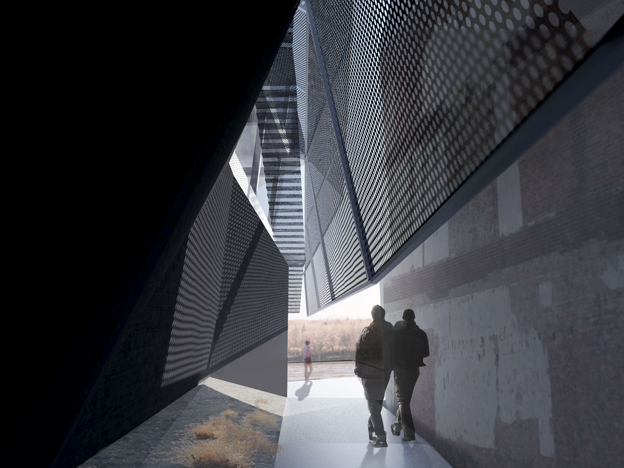 River Passageway Rendering