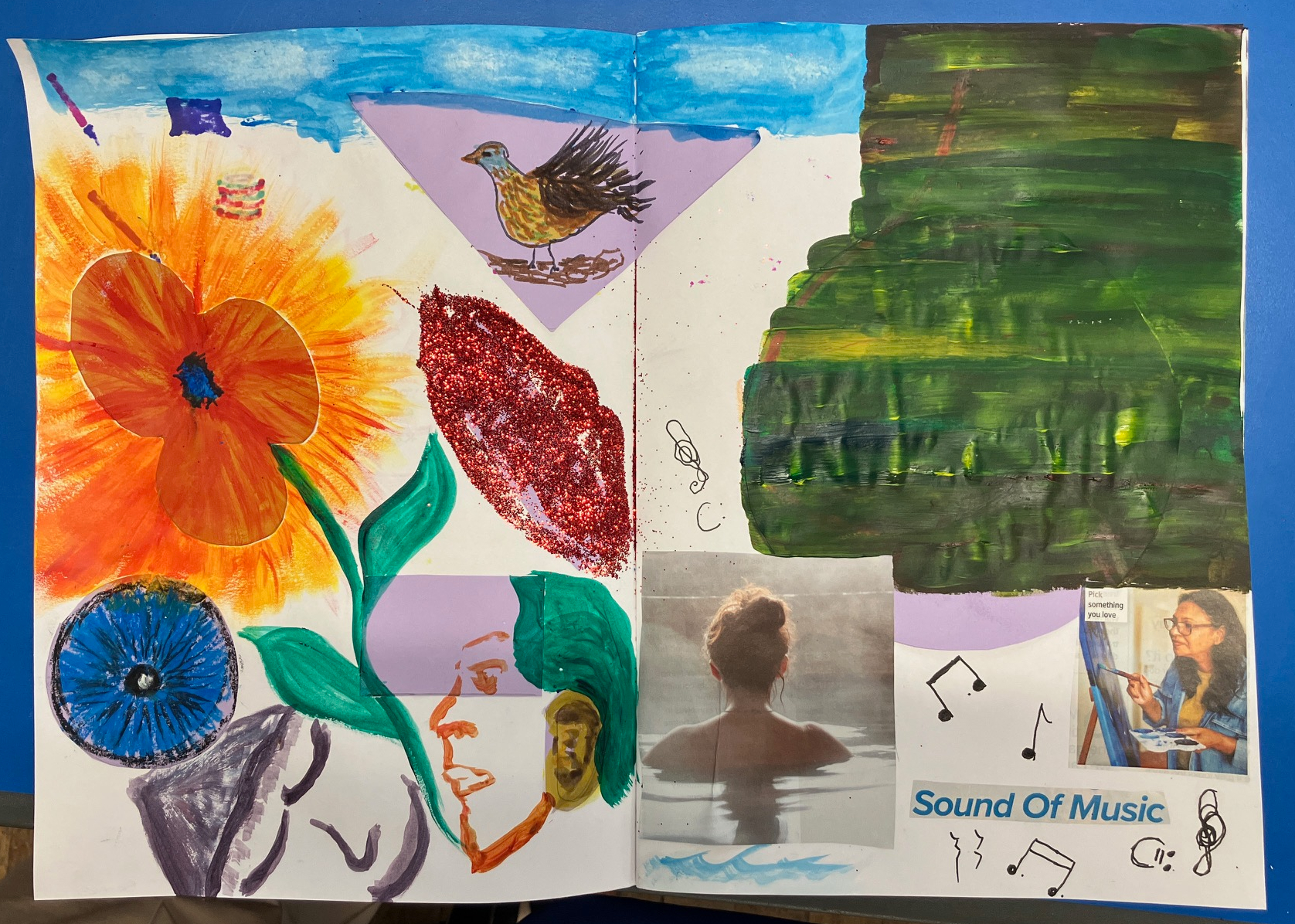 Jen - senses collage - week 2