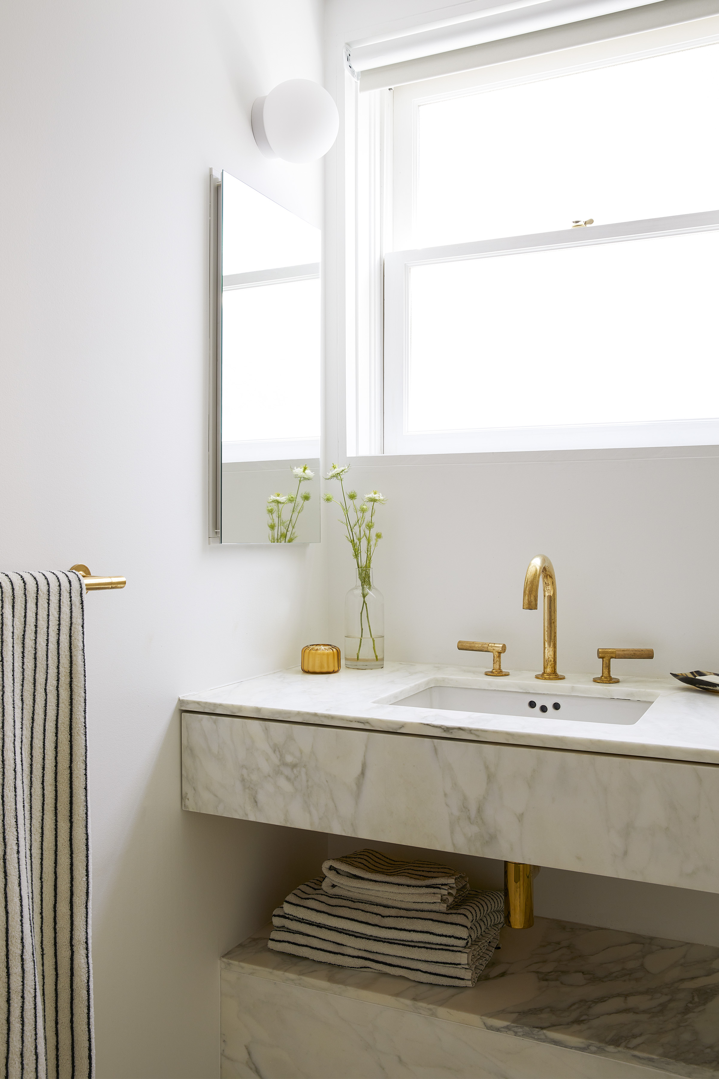 MARBLE BATHROOM (PHOTO: MARGARET AUSTIN)