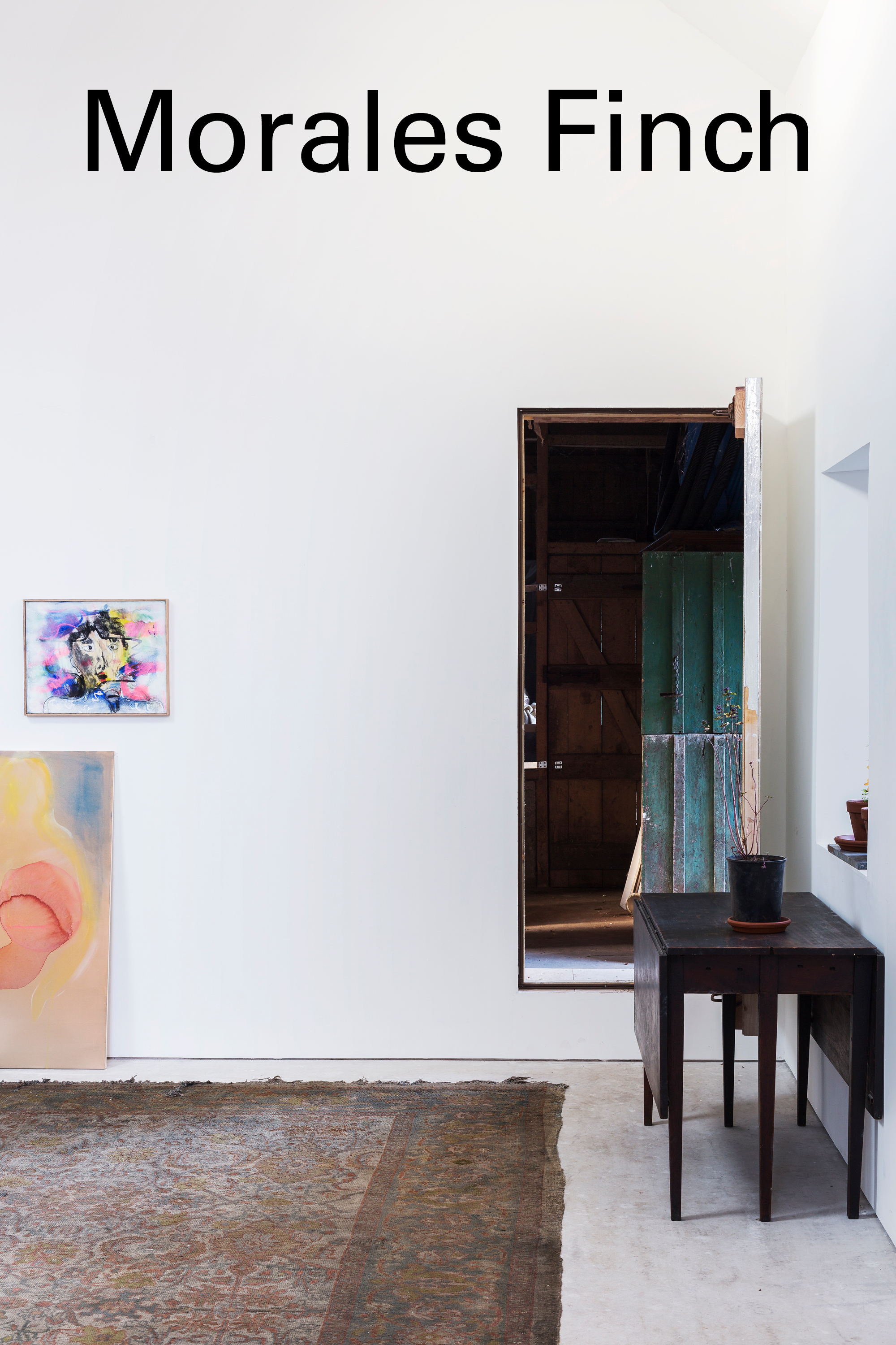 Painters studio, Scottish Highlands. 2019