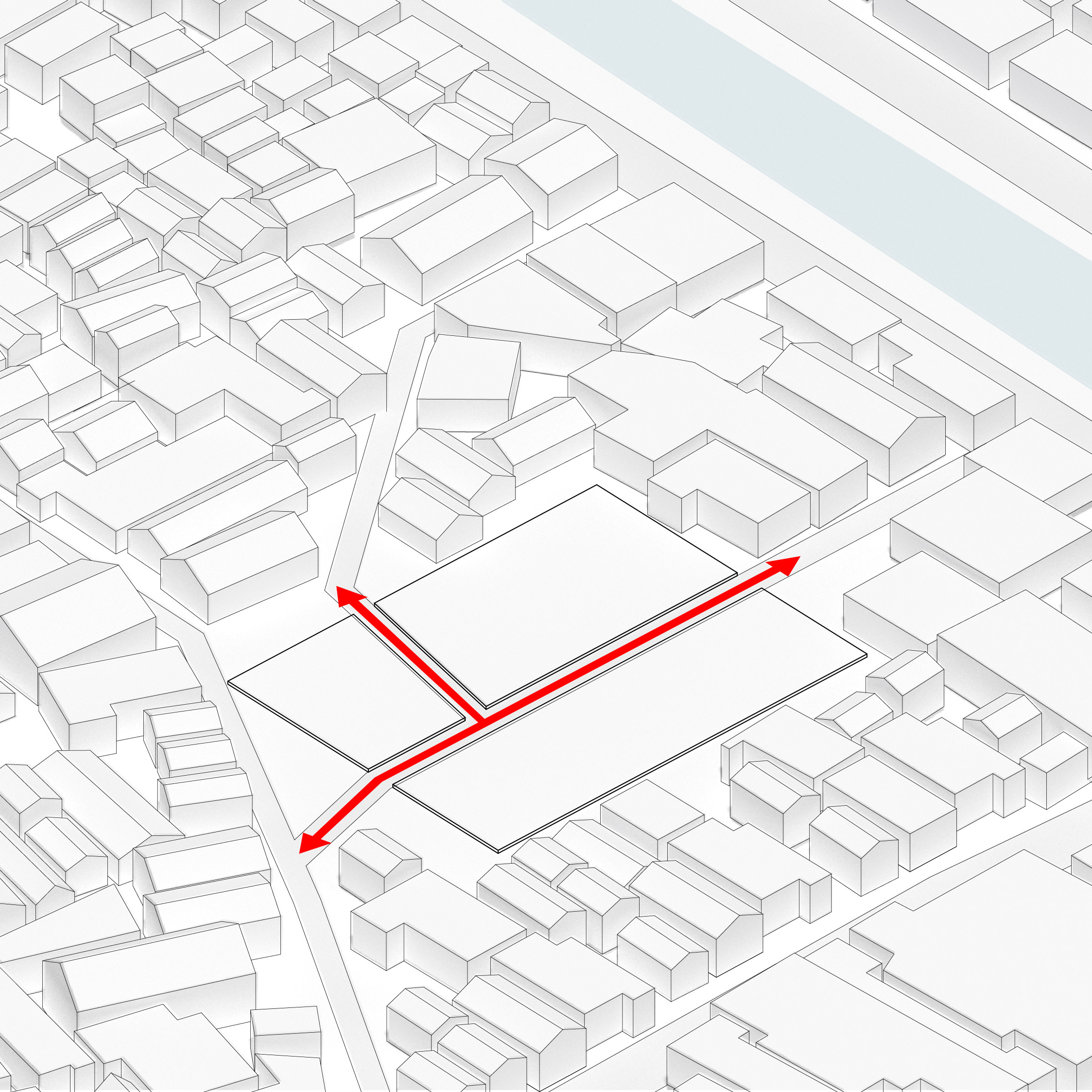 Segmentation per existing streets