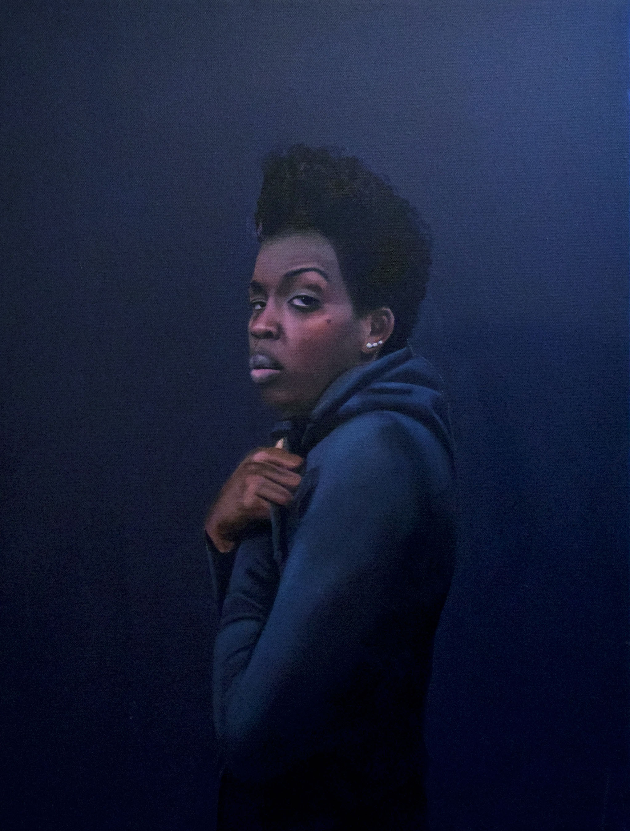 Mec, oil on canvas, 2014