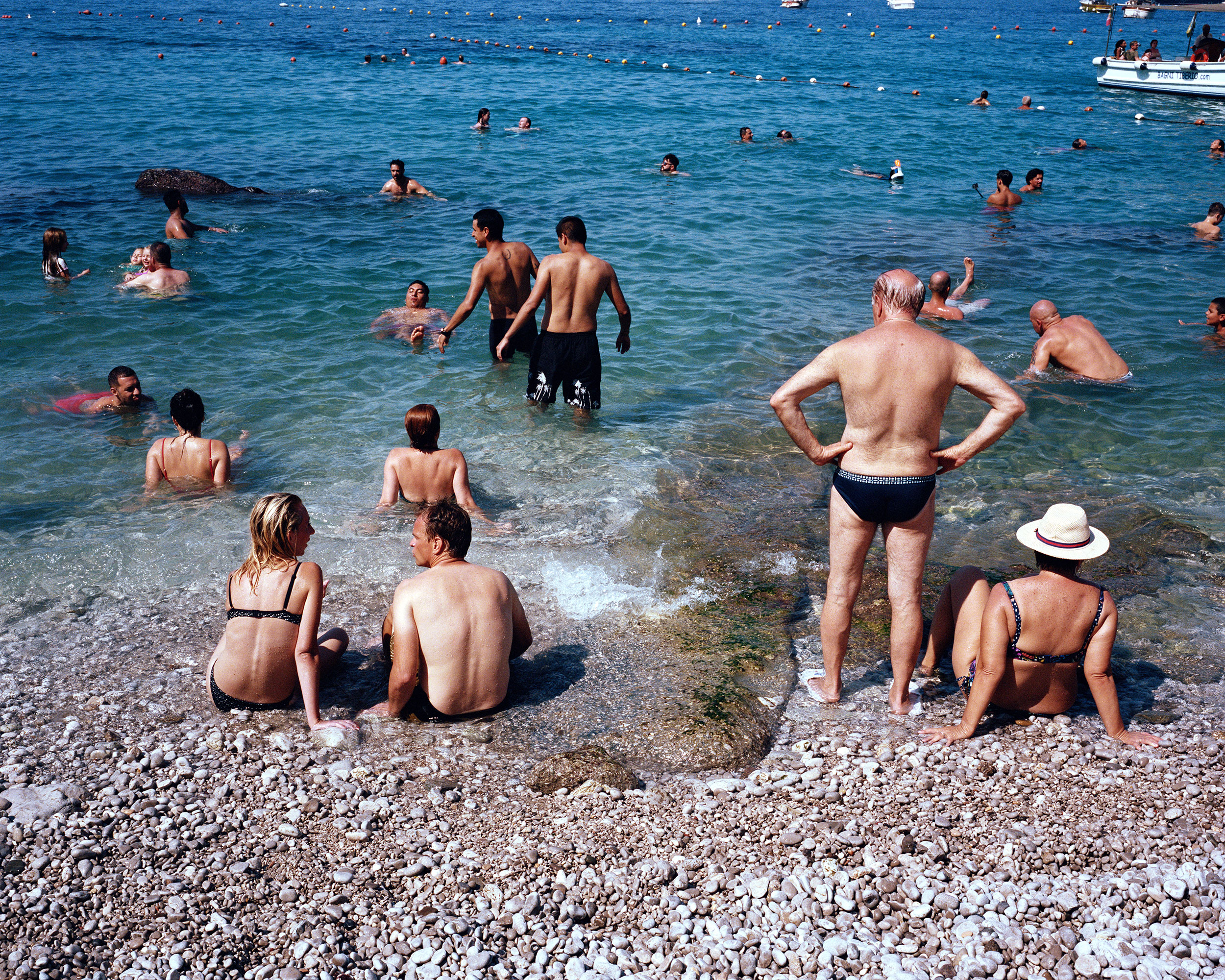 Beach in Capri, 2018