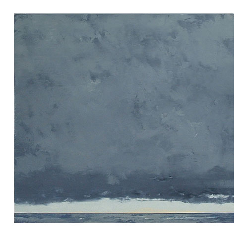 HORIZONTE 2002, oil on canvas, 100cm x 100cm
