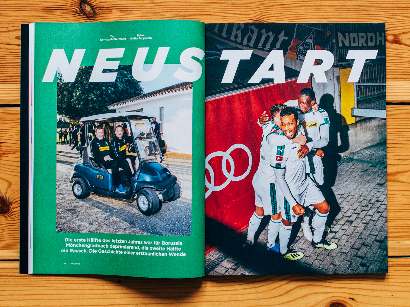 11Freunde #207 / Gladbachs Neustart Titelstory / Januar 2019