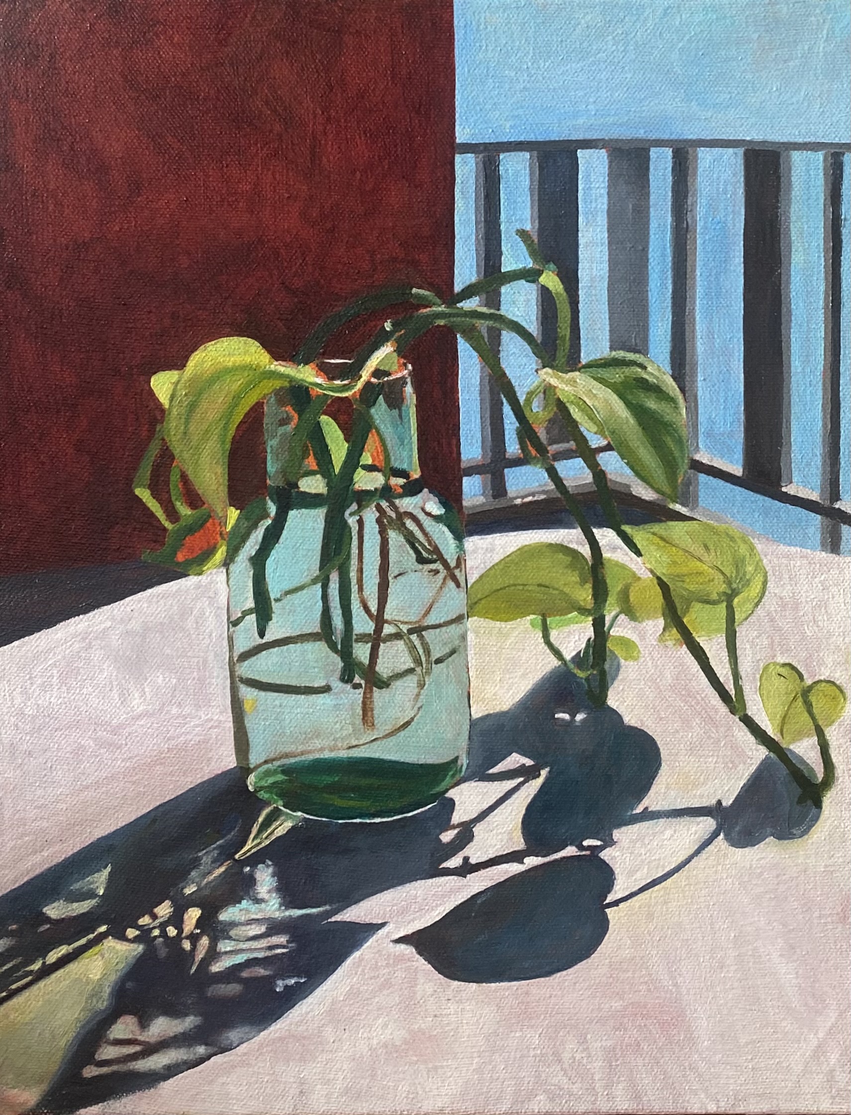 propogation (oil, 12" x 16")