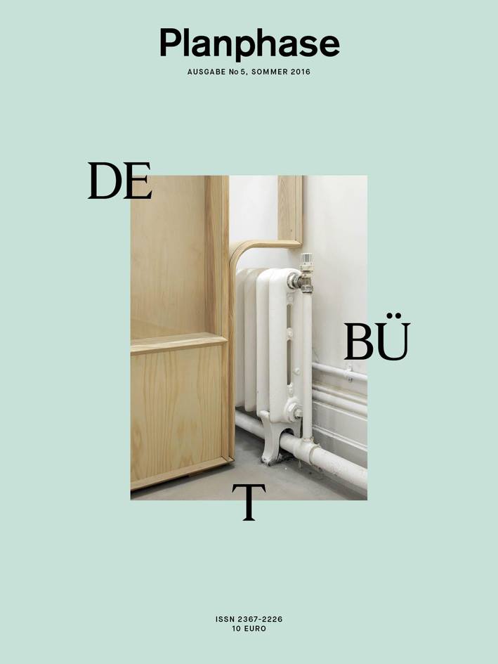 April, 2016 - The alleged banal - Ellena Ehrl & Tibor Bielicky’s essay on the relation of American architecture and photography in the 1970s and 80s is featured in Planphase n° 5 - DEBÜT