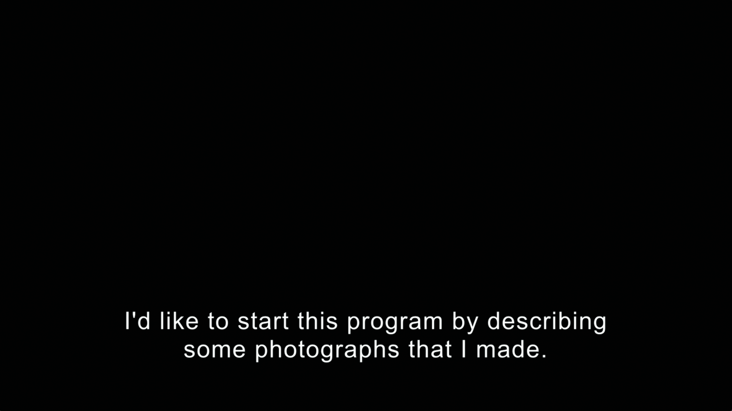 New Waves, 2012. HD video: black and white, sound in Yiddish with English subtitled, TRT: approx. 12 minutes