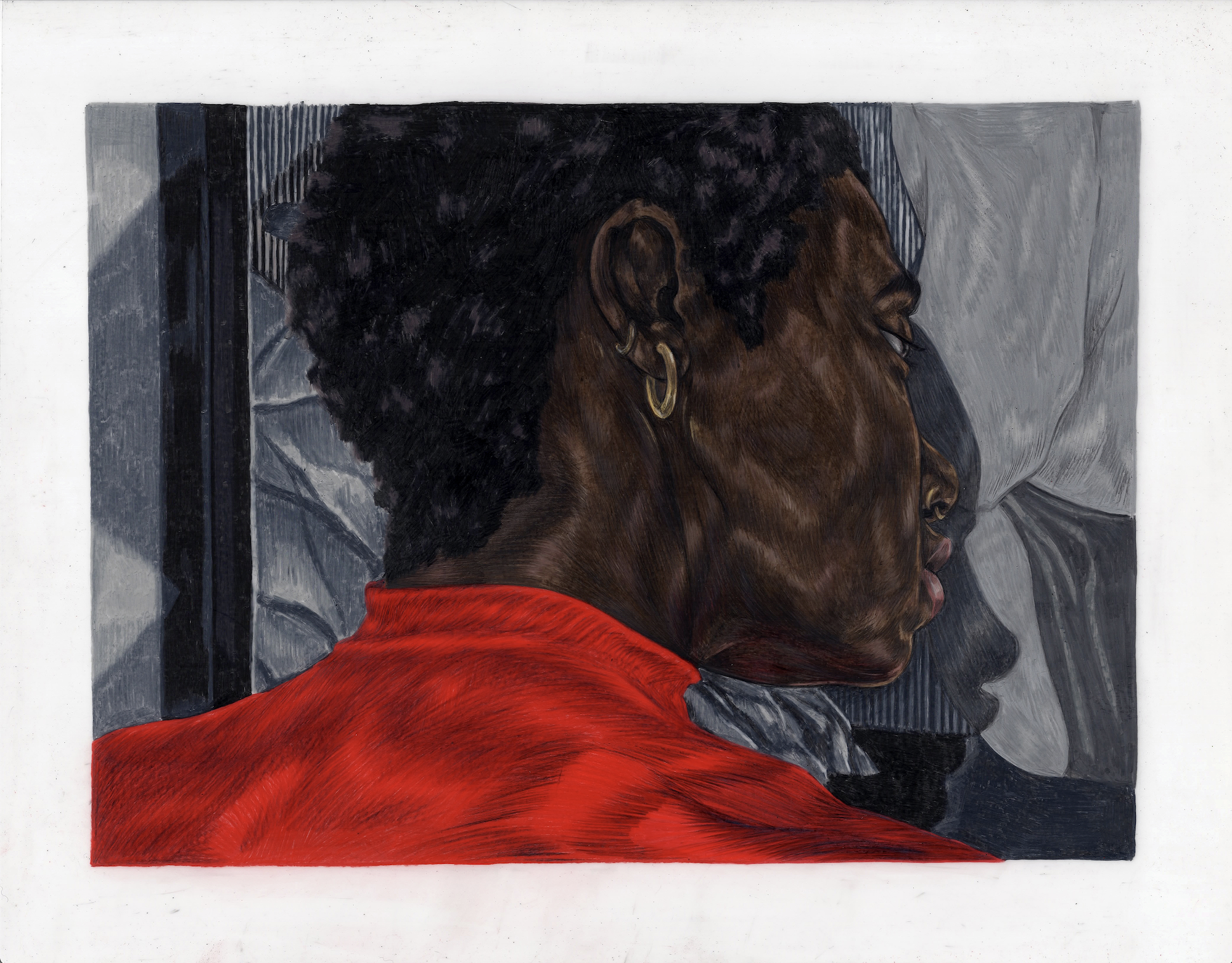 The Day You Finally See It, 2020, Diptych (Detail)