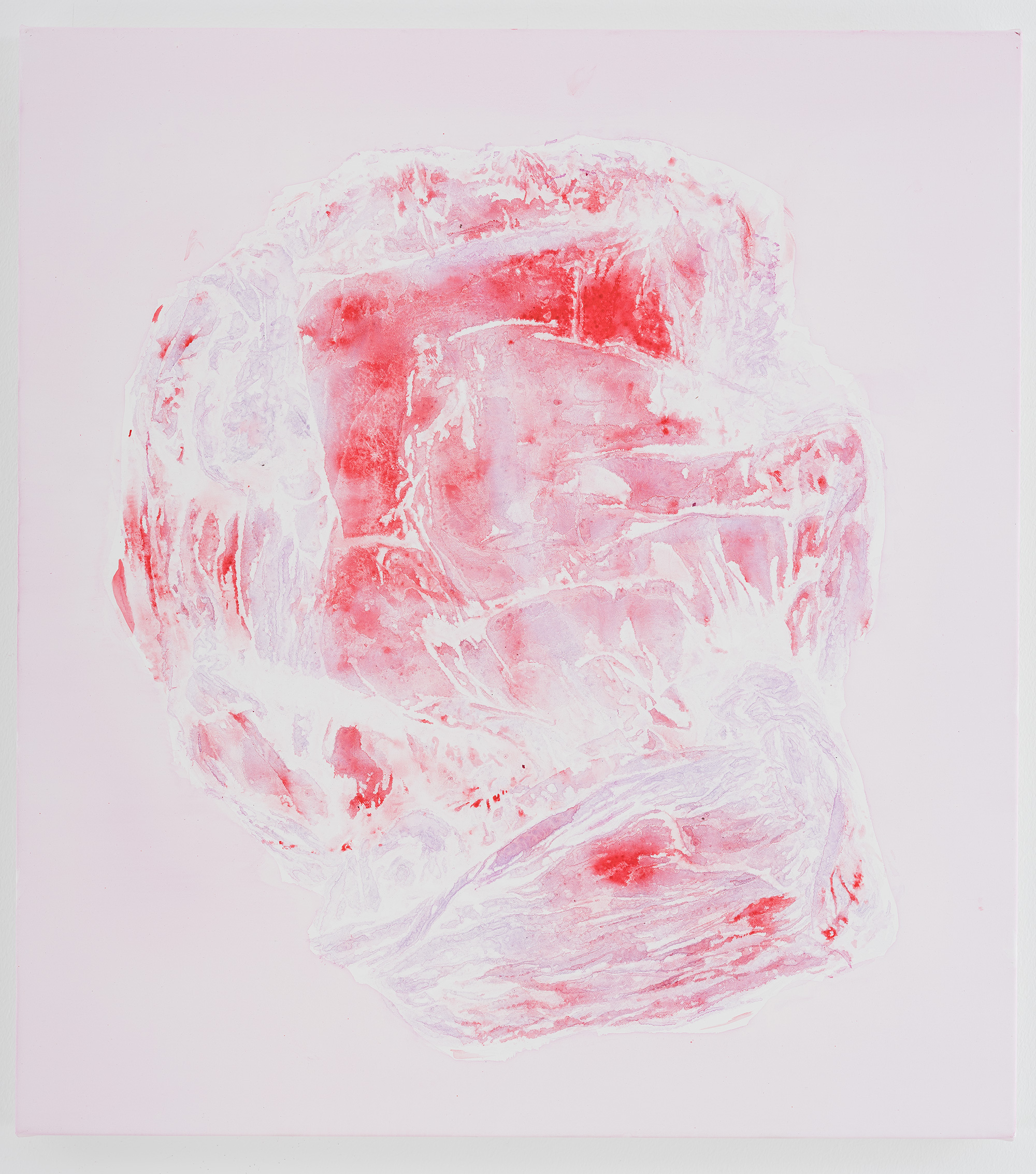 Matter VIII, acrylics on polyester canvas, 60 cm x 53 cm, 24" x 21" 