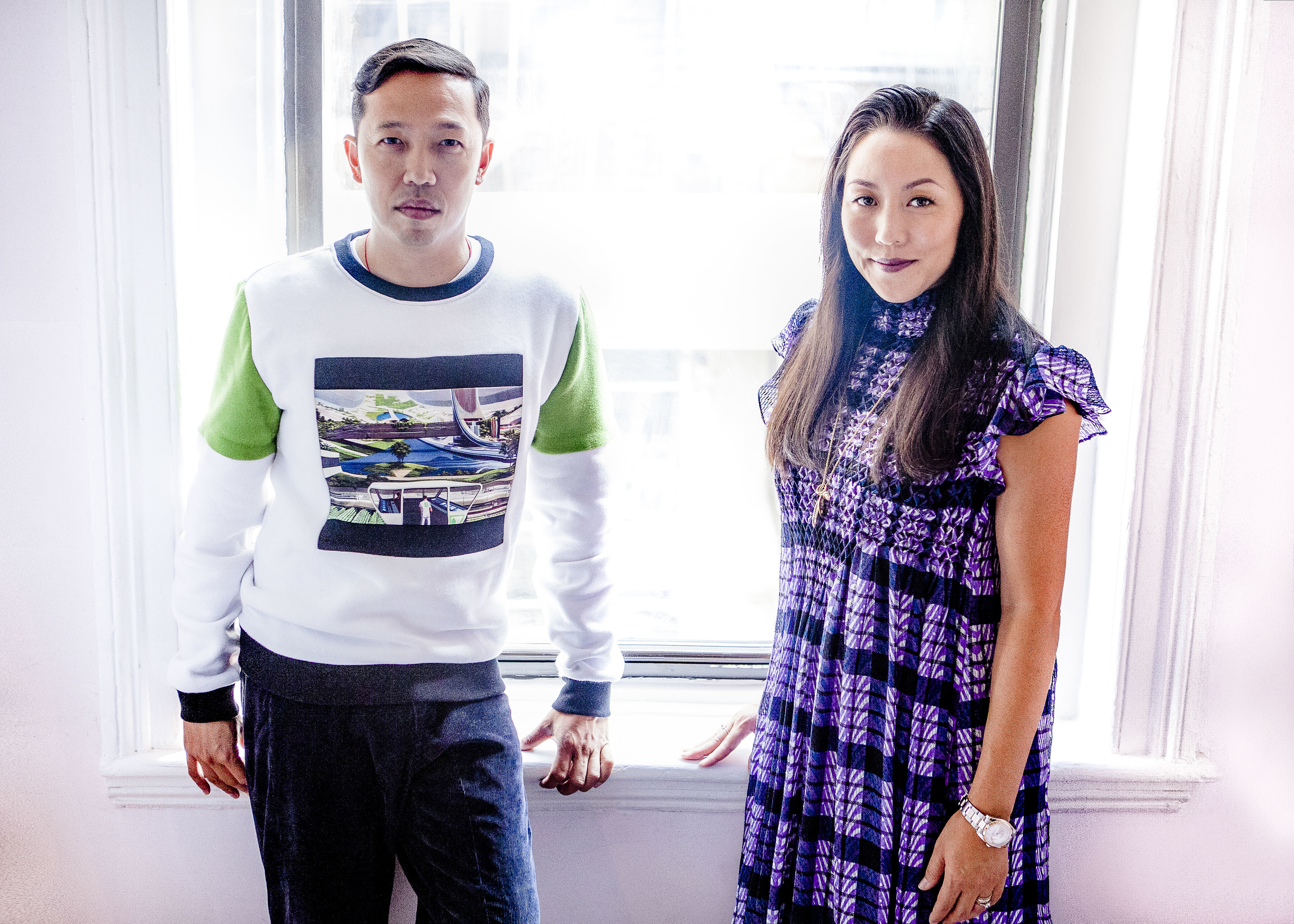carol lim and humberto leon, founders of opening ceremony 
