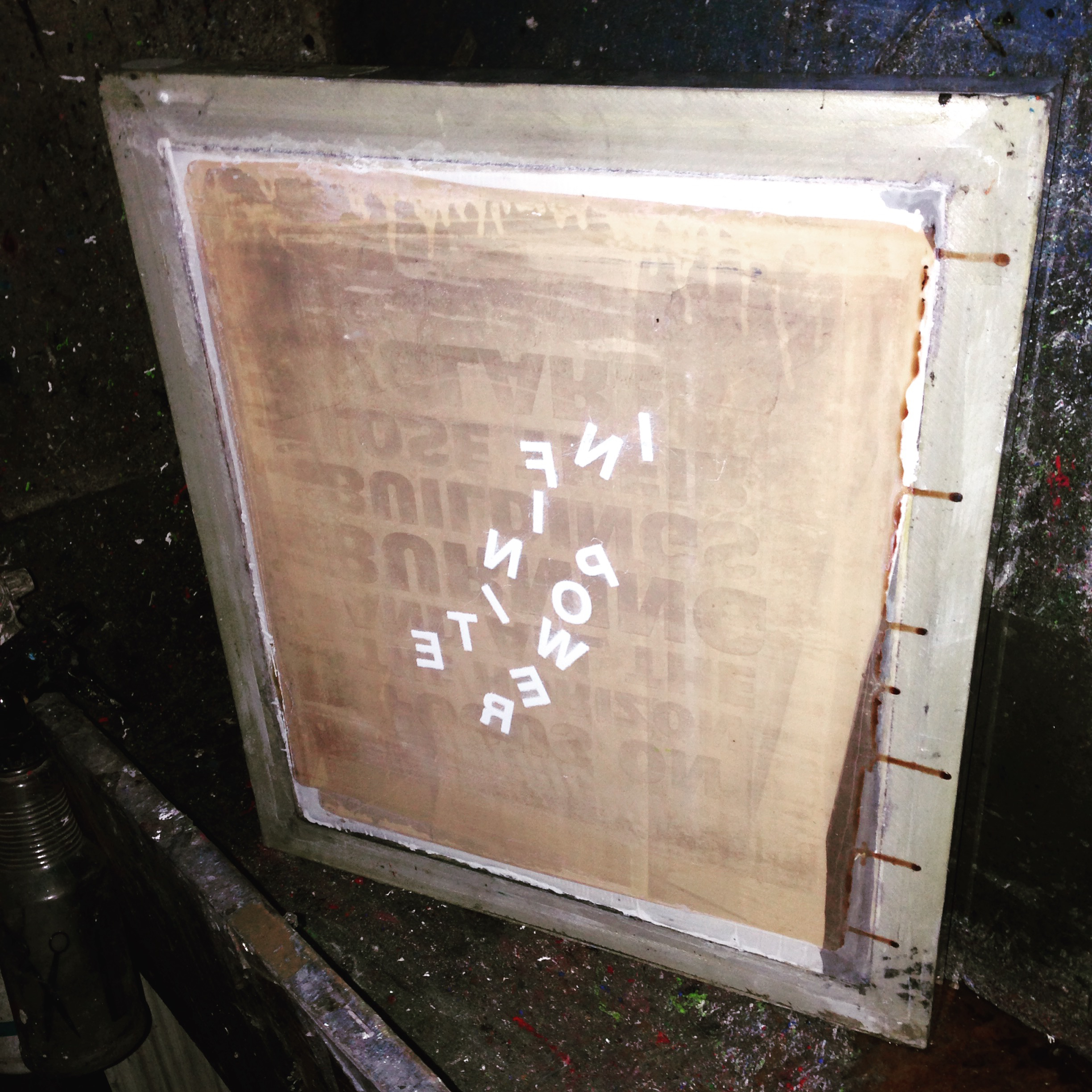 Silkscreen for Cover
