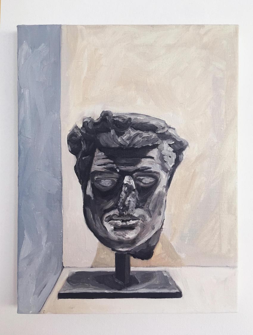 time after time, Oil on canvas, 30 x 40 cm, 2017