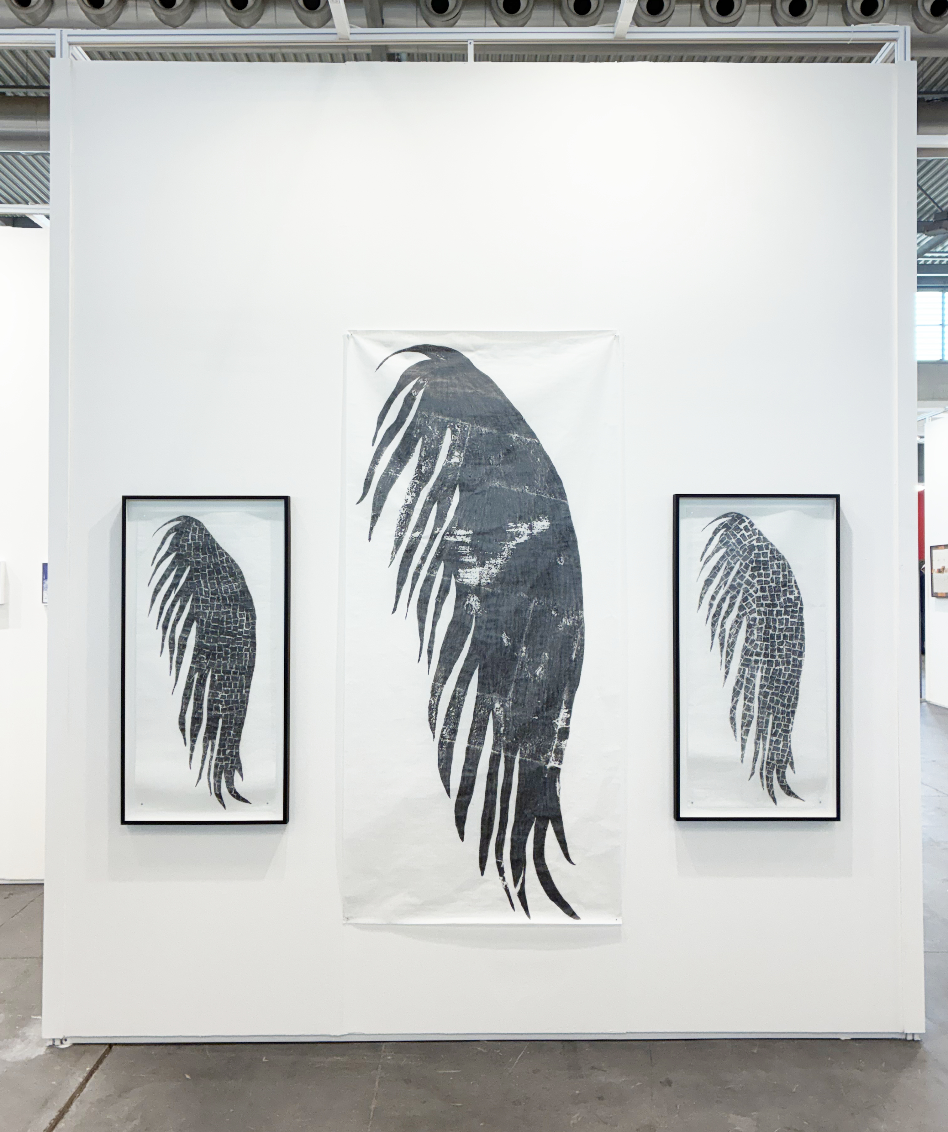 Schegge temporali, NP ArtLab, ArtVerona, 2025, installation view Jacopo Martinotti