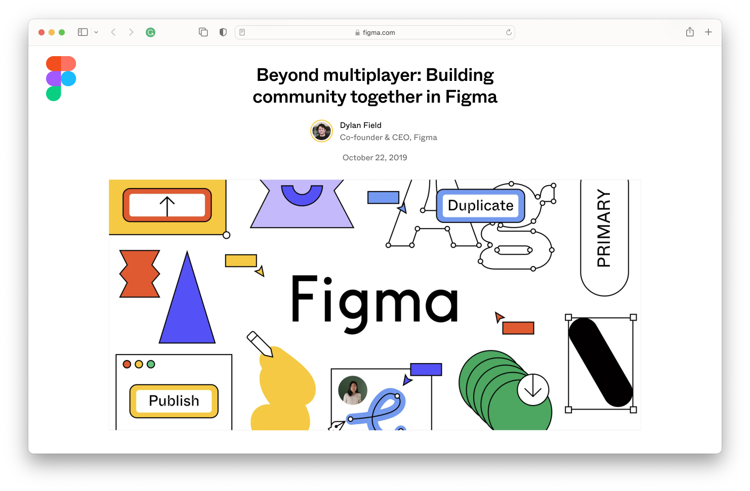 Beyond multiplayer: Building community together in Figma