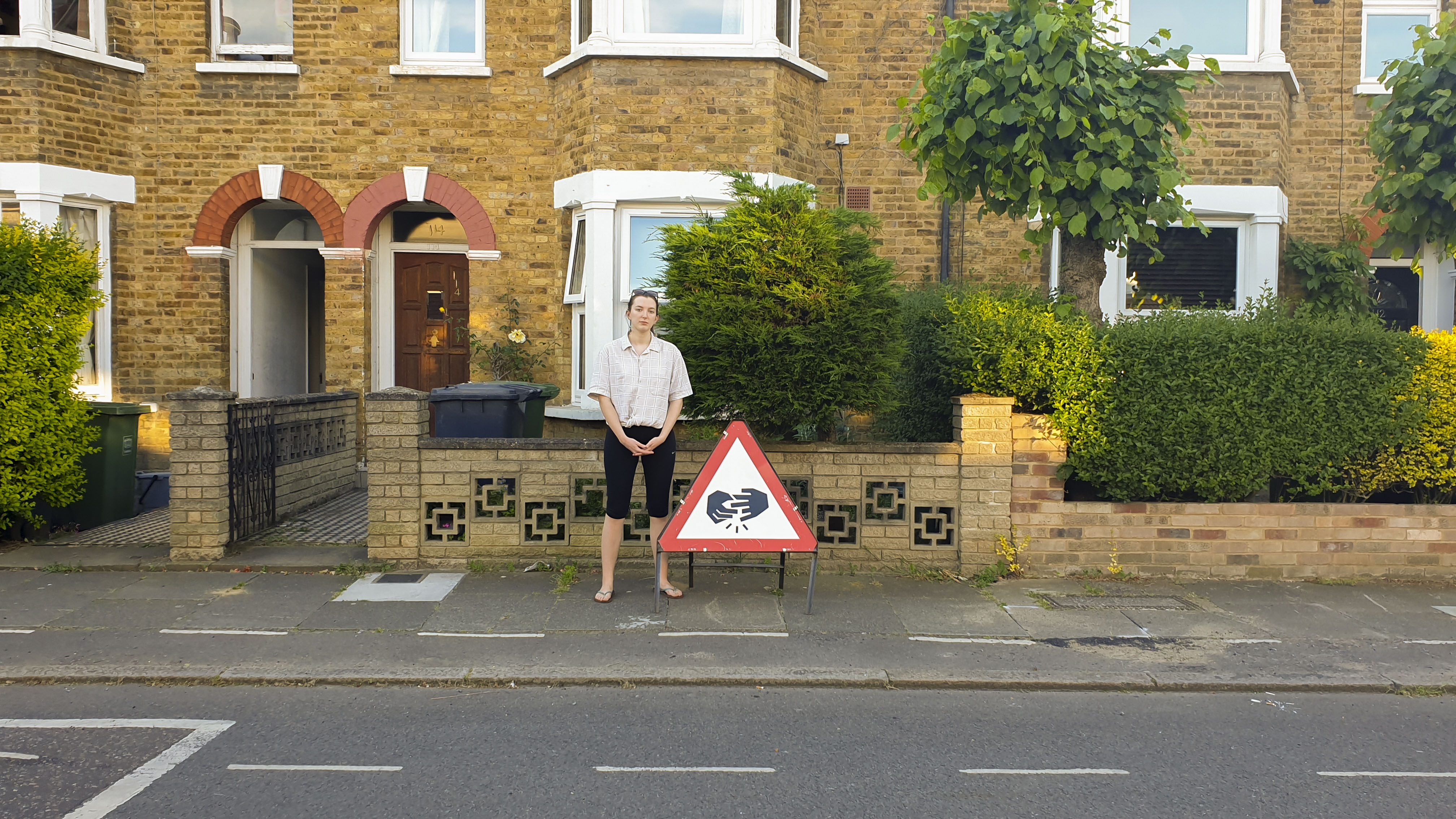 Alice, fidgeting hands, Lewisham