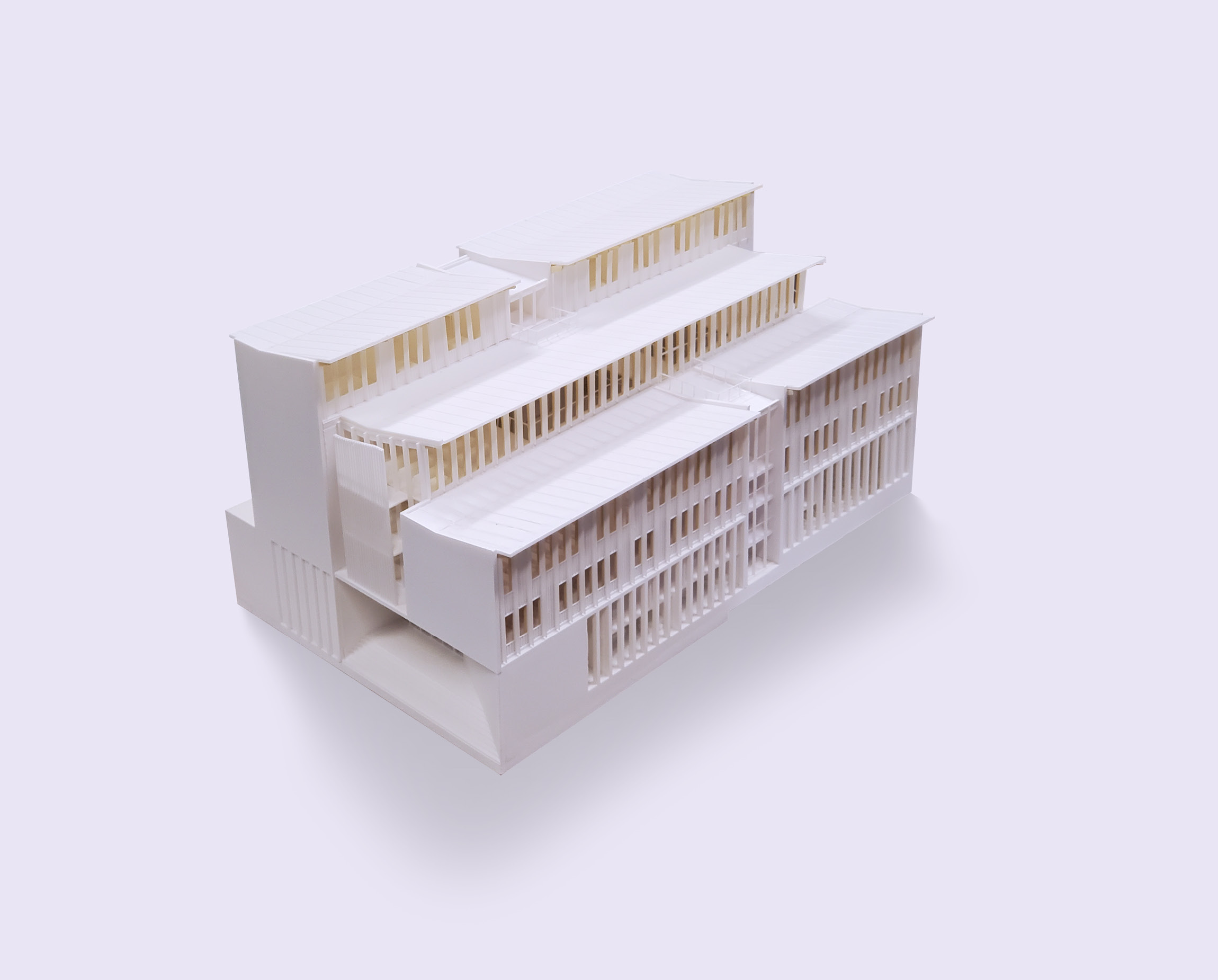MAQUETTE CONCOURS ECOLE 1:150
