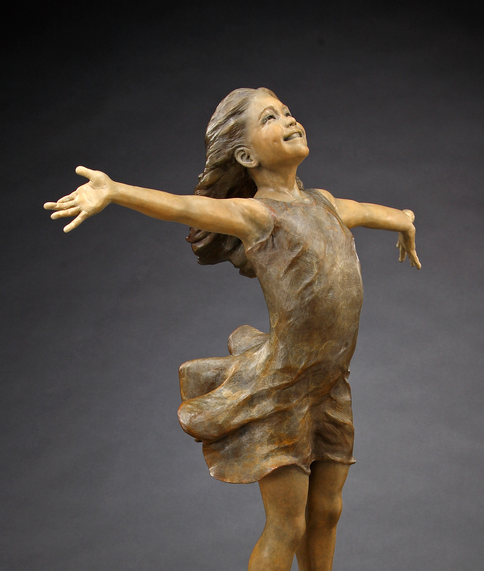 Joyful Full Right Frontal View by Angela Mia