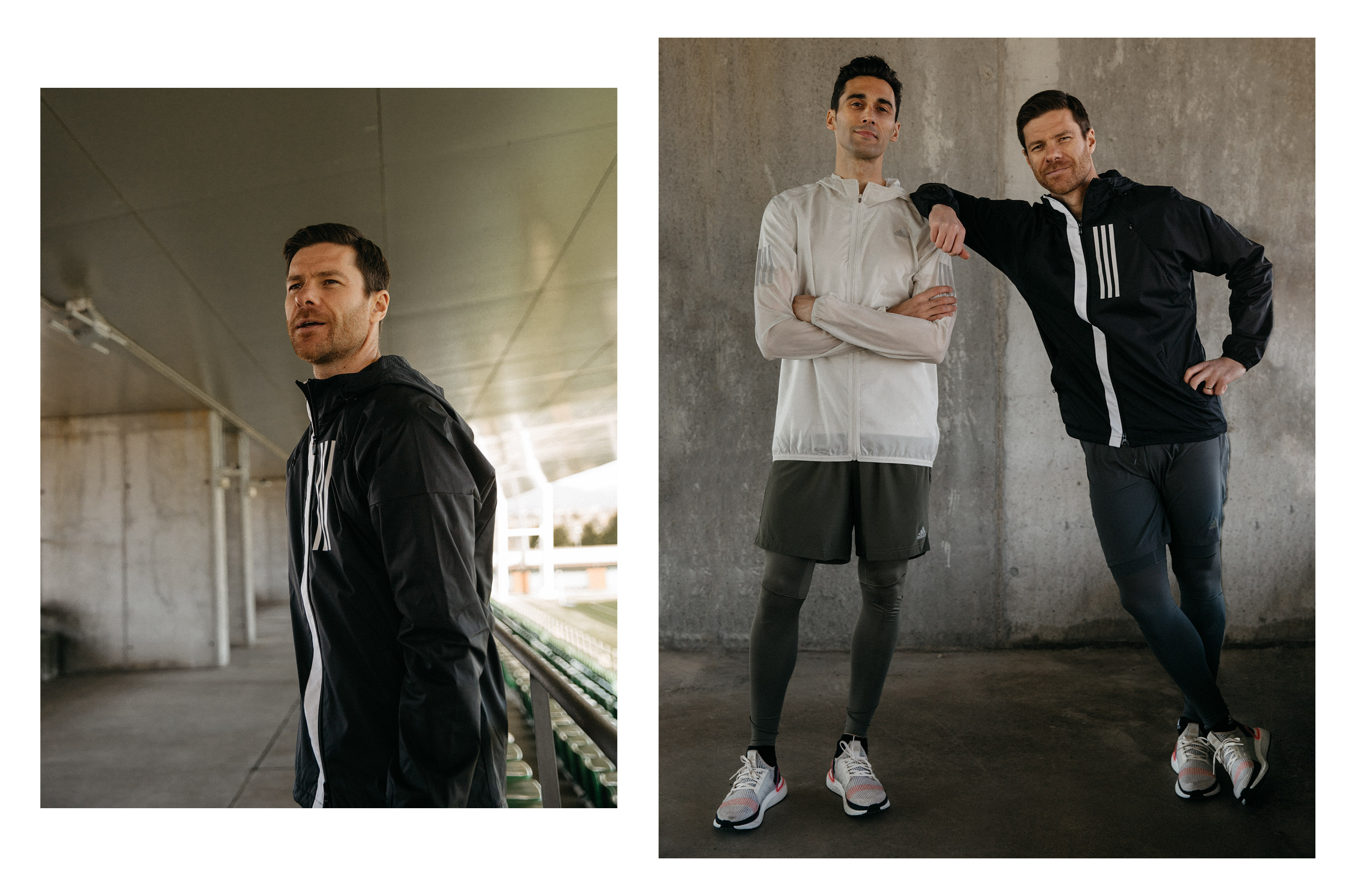 Xabi Alonso & Álvaro Arbeloa for Adidas Running