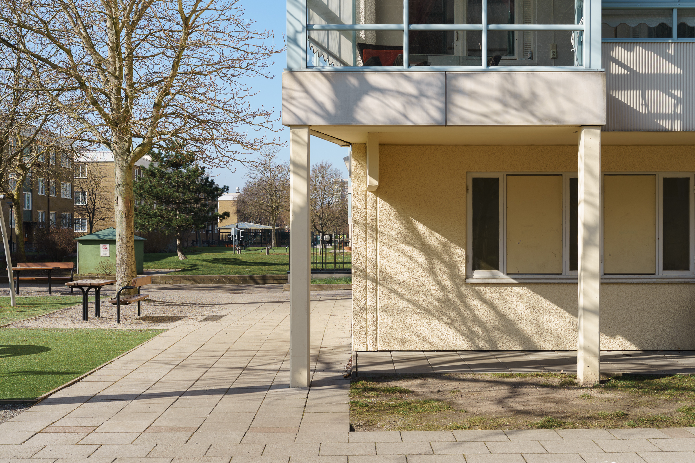 Von Lingens väg, Rosengård