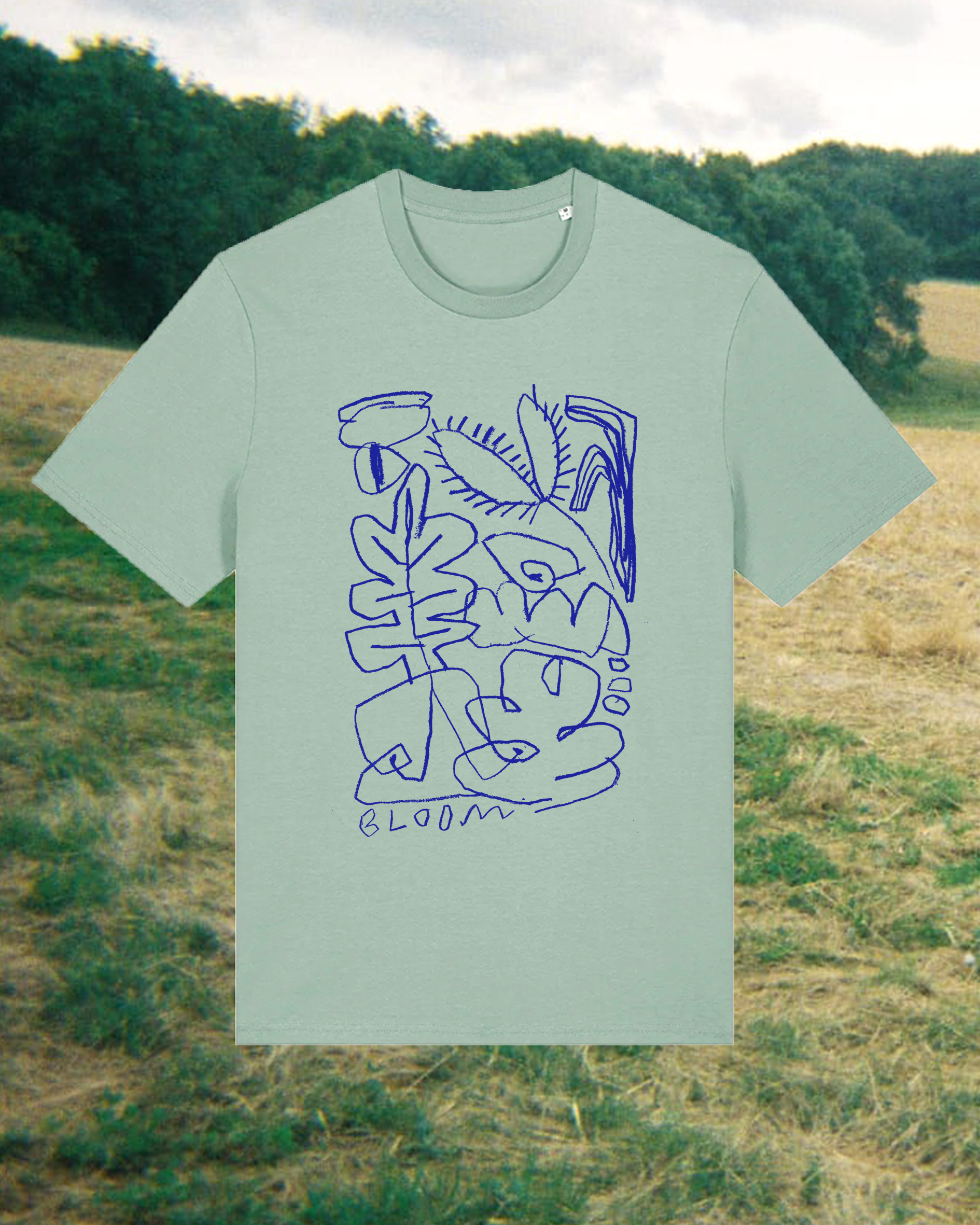 Bloom Screenprinted T-shirt PREORDER  &pound;30