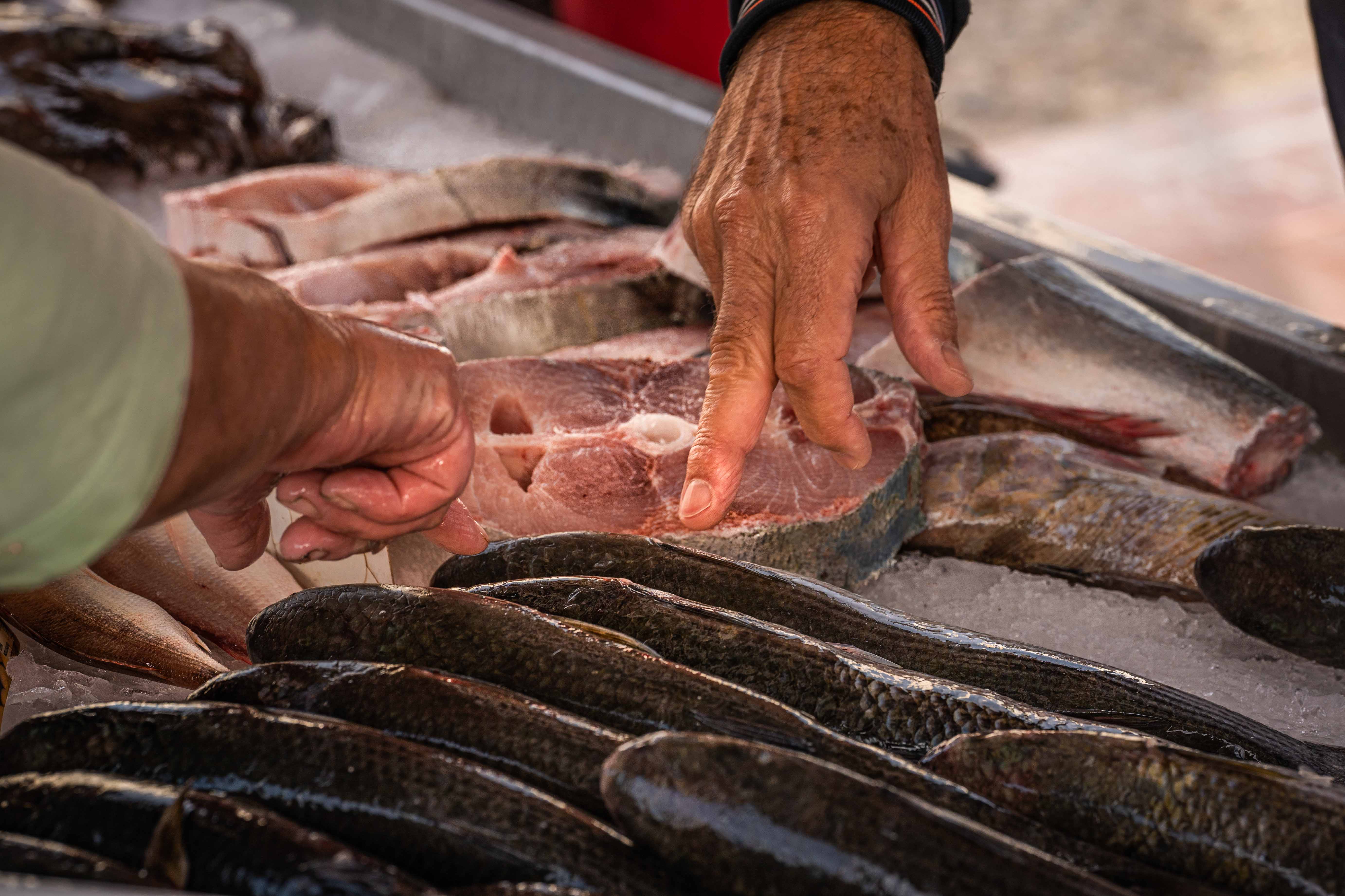 Ils profitent ainsi d’une clientèle plus aisée, qui fait l’effort de se déplacer pour acheter un poisson frais et de qualité. 