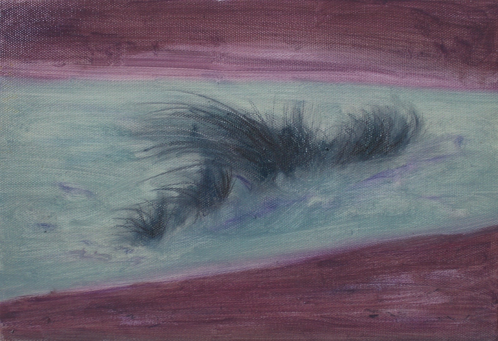 25.5x17cm oil on canvas