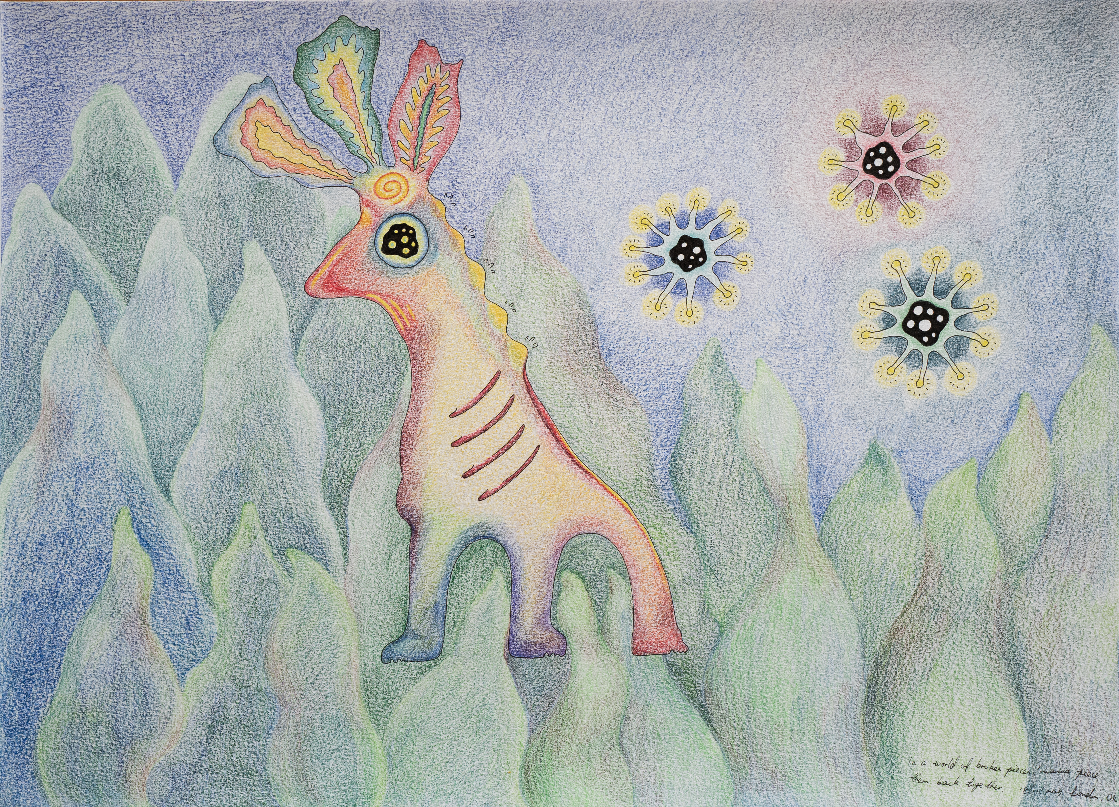 In a World of Broken Pieces I Wanna Piece Them Back Together